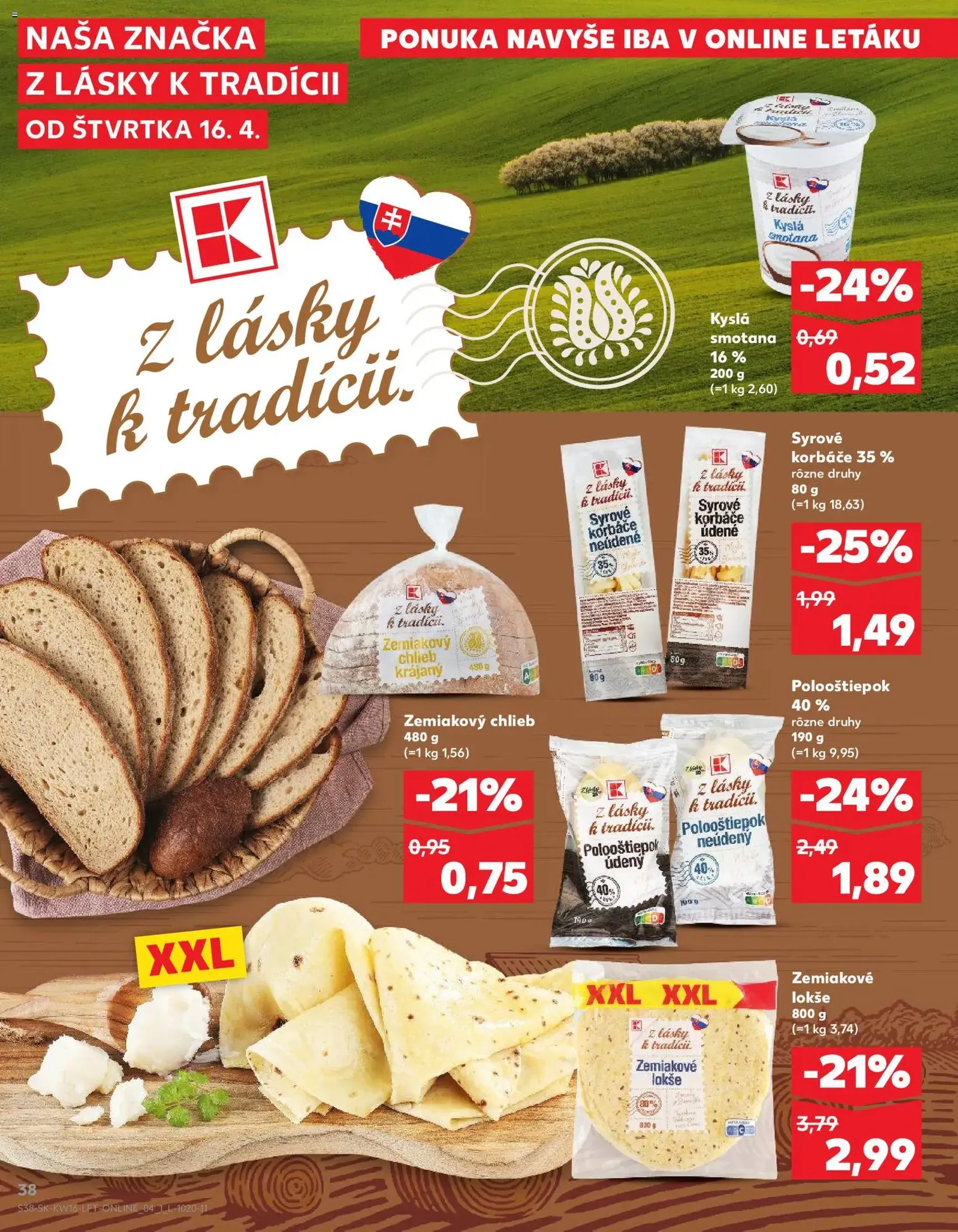Kaufland leták - platný leták od 16.04.2026 strana 38 z 76