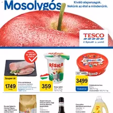 Tesco Hipermarket - Akciós újság - szórólap előnézete érvényes 2025.10.09. -tól
