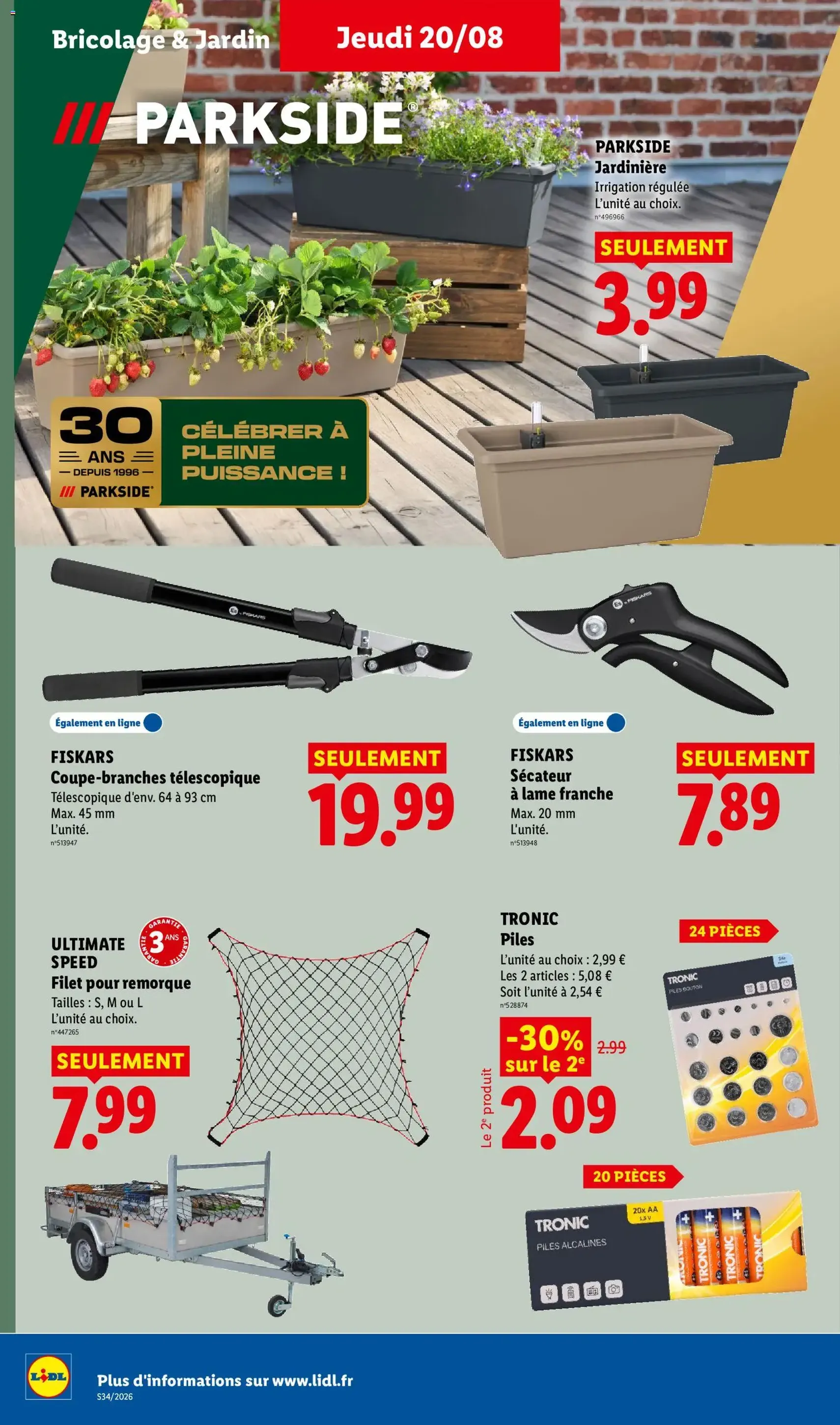 LIDL catalogue - brochure valable à partir du 20/08/2026, page 38 sur 54