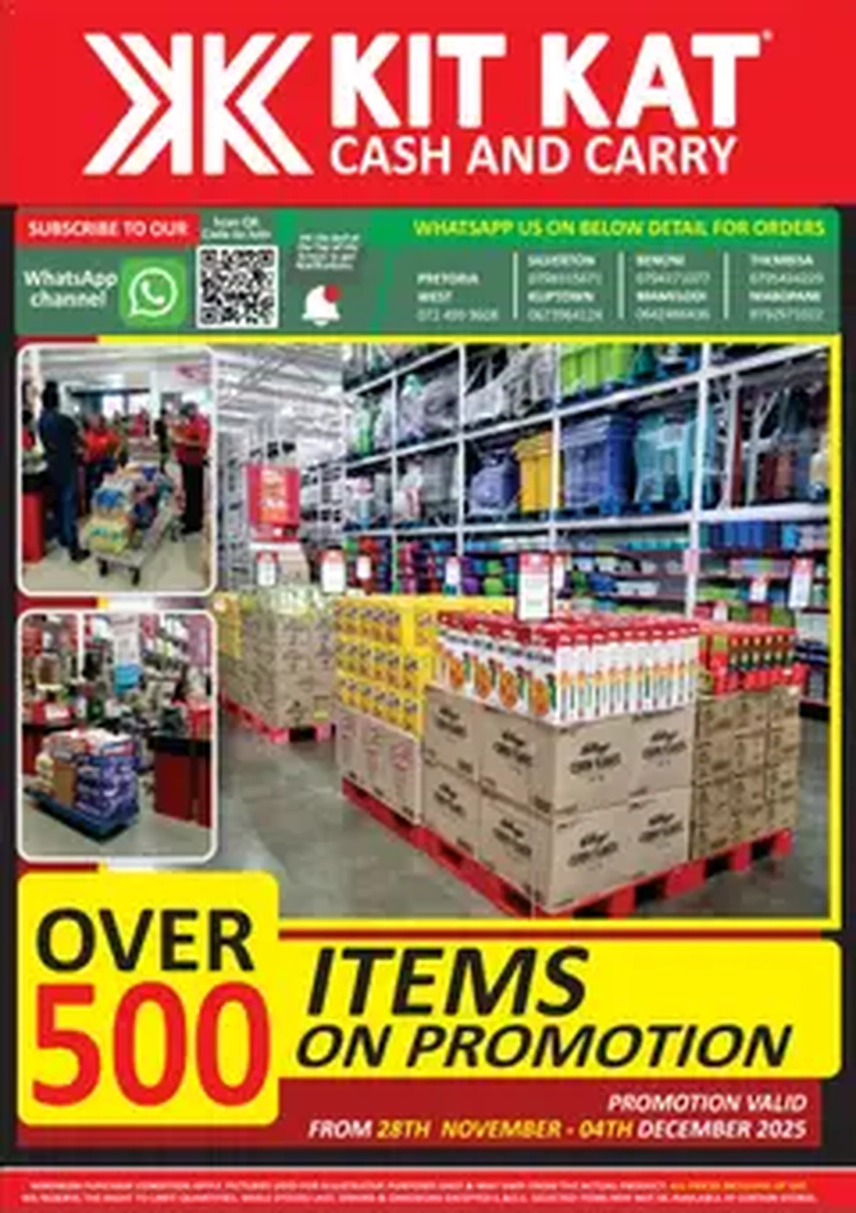 KIT KAT Cash & Carry - Weekly Traders Special - valid flyer from 28/11/2025, page 1 of 1