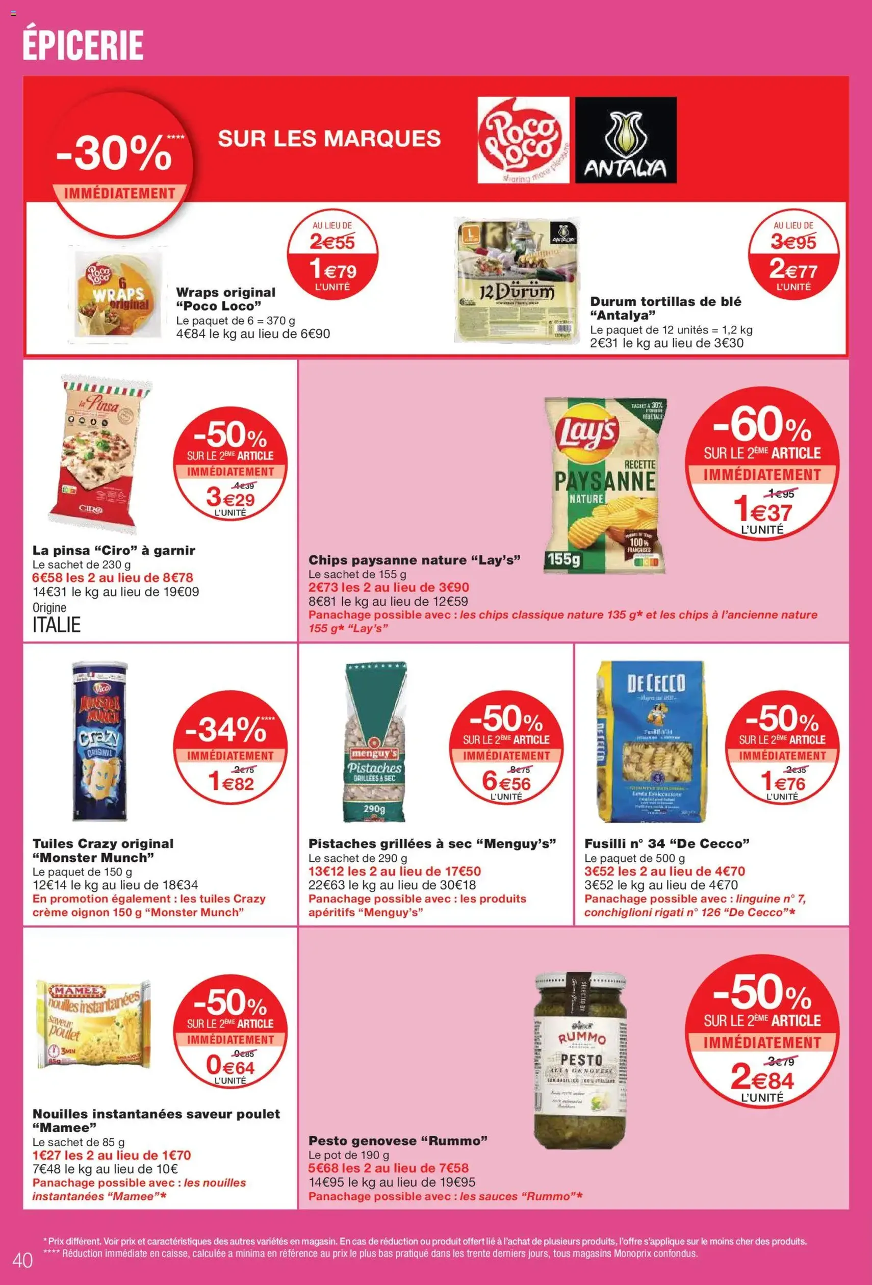 Monoprix catalogue - brochure valable à partir du 02/12/2025, page 40 sur 66