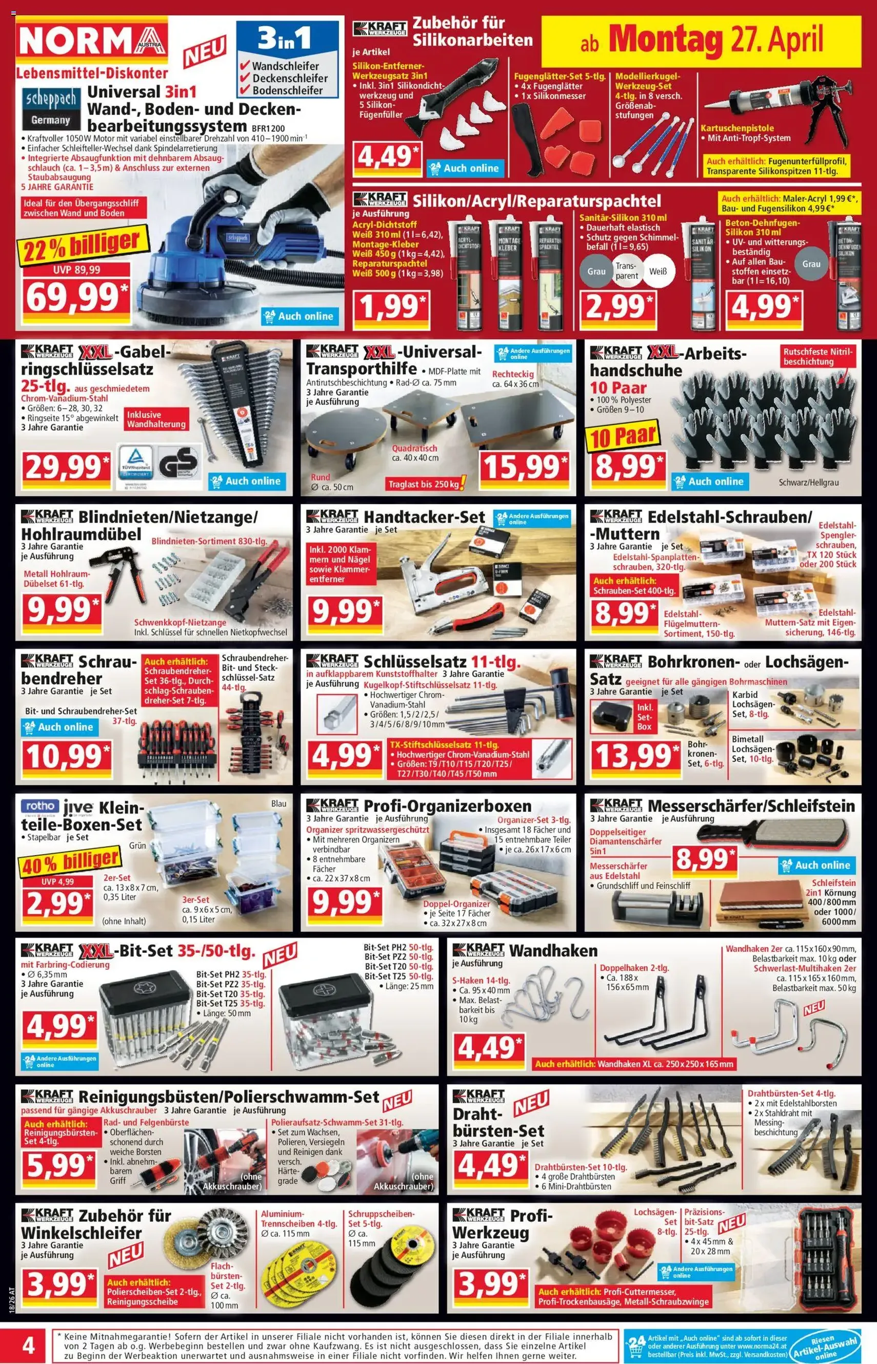 Norma Flugblatt - Gültiger Prospekt ab 27.04.2026, Seite 4 von insgesamt 17
