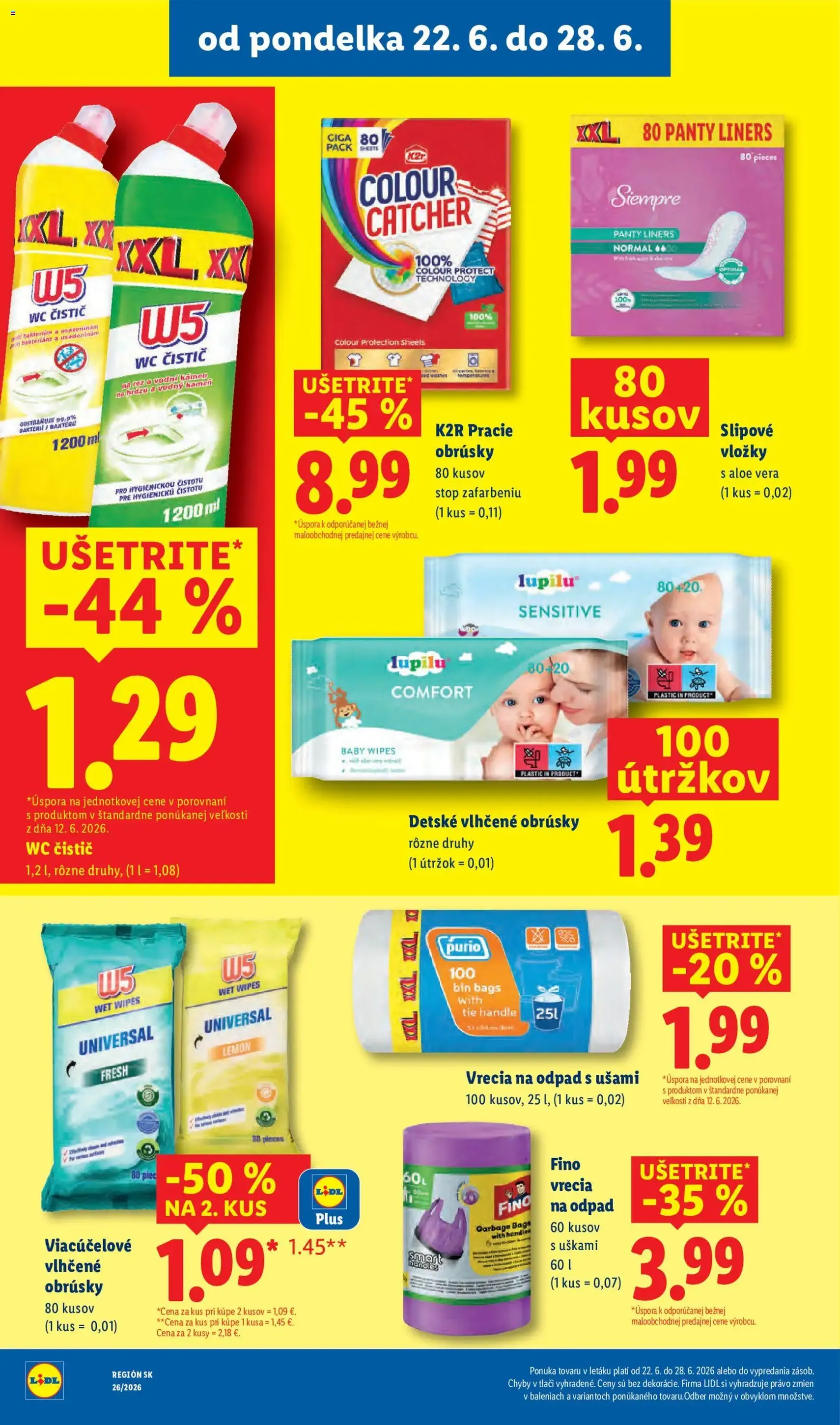 Lidl leták - platný leták od 22.06.2026 strana 38 z 99