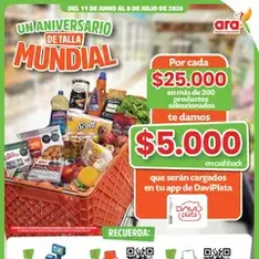 Vista previa del folleto Ara catálogo válido desde 11/06/2026