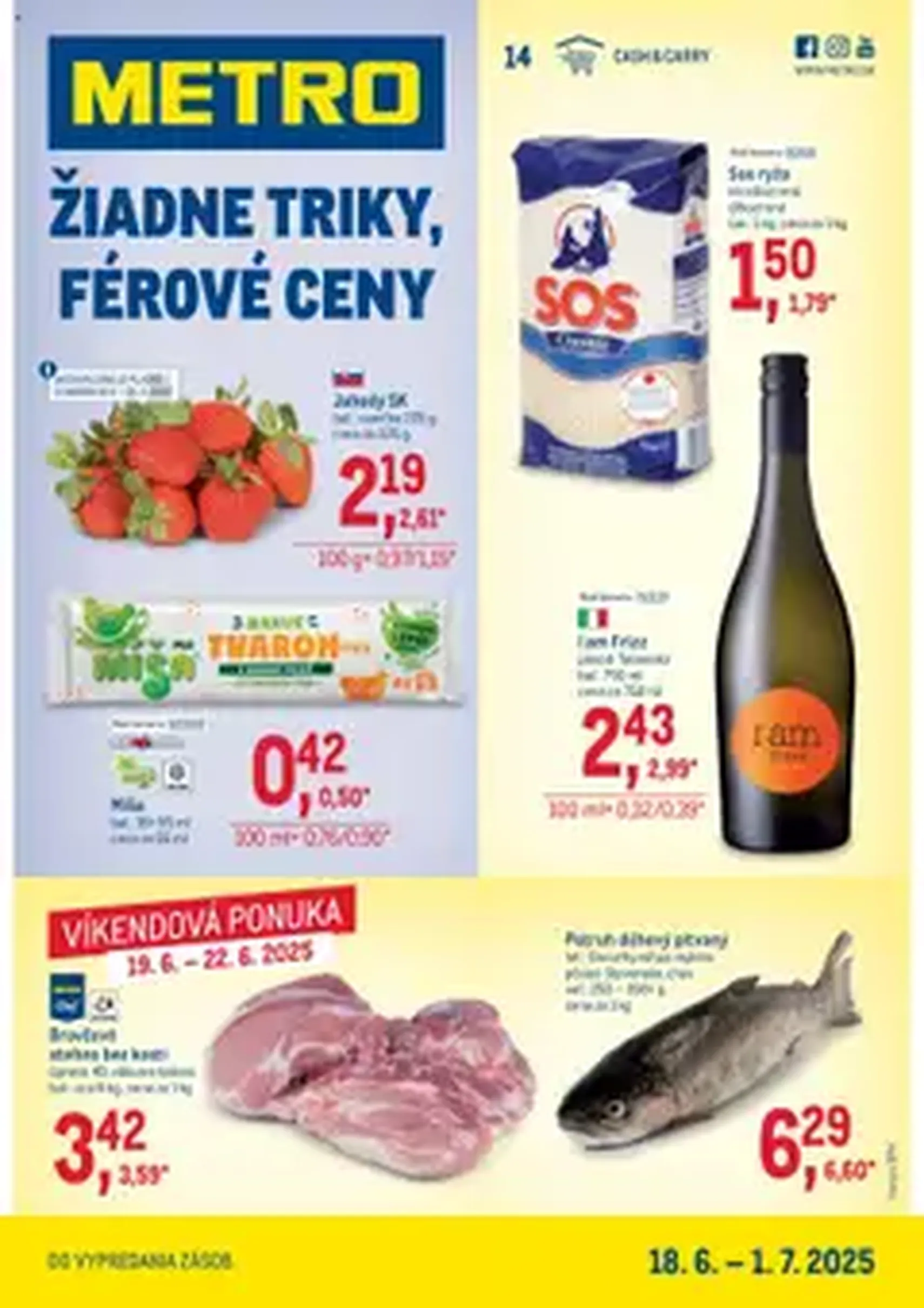 Metro maloobchod - platný leták od 18.06.2025 strana 1 z 1