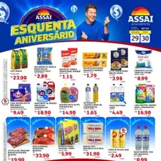 Encarte Assaí Atacadista - pré-visualização do folheto, válido a partir de 29/09/2025