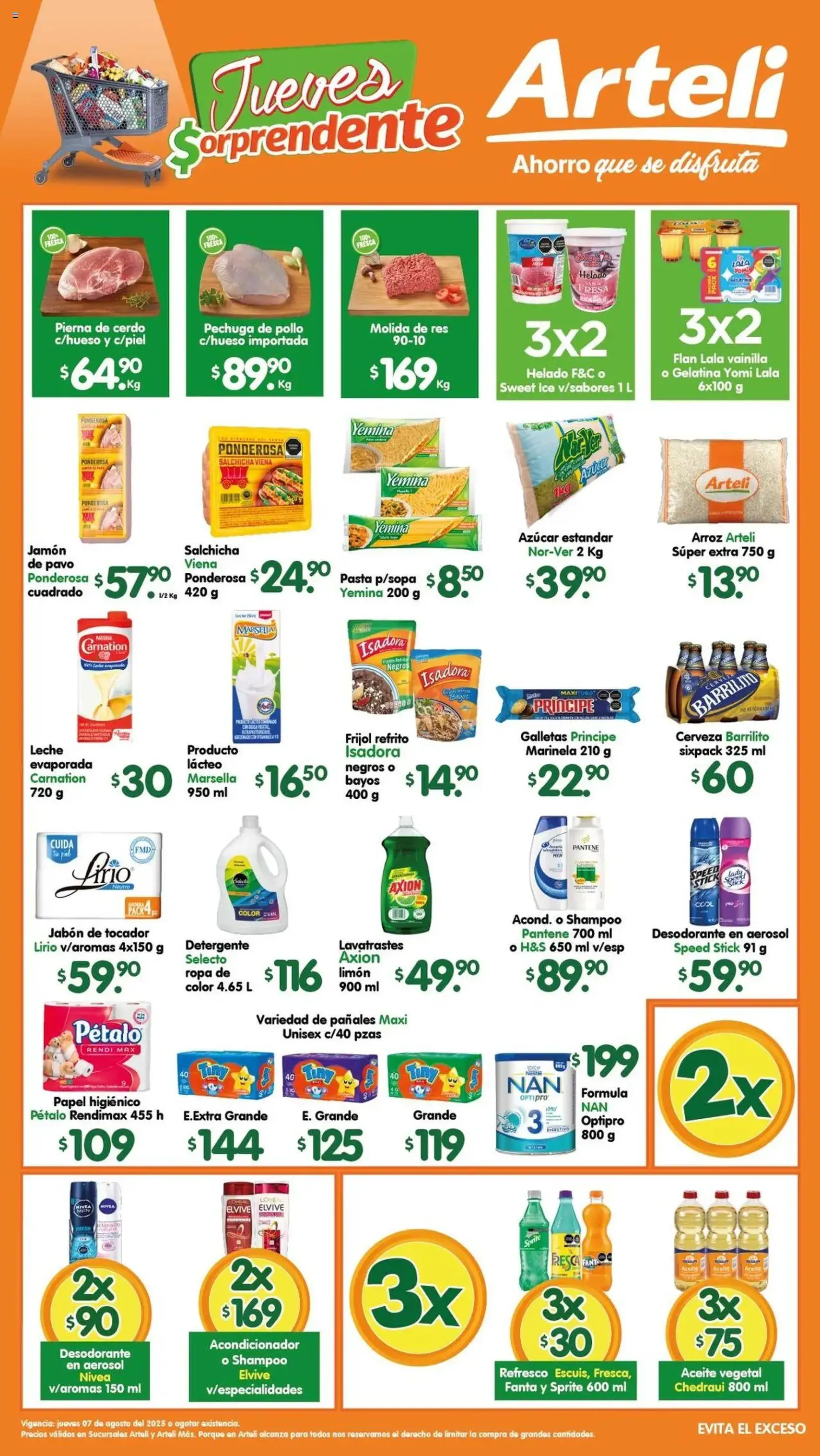 Arteli - Folleto Arteli - folleto válido desde 07/08/2025 página 1 de 1