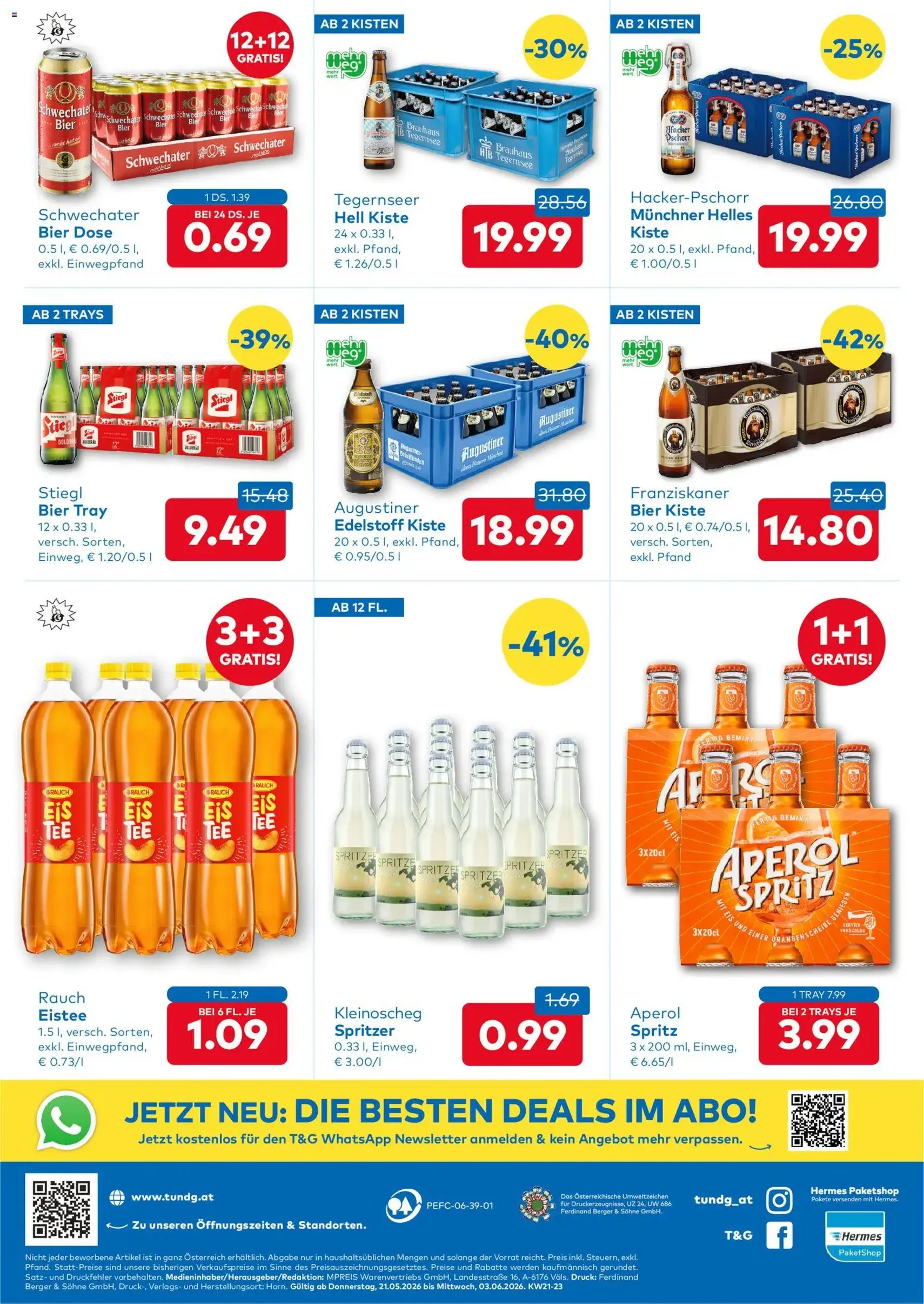 T&G Flugblatt - Gültiger Prospekt ab 21.05.2026, Seite 8 von insgesamt 10