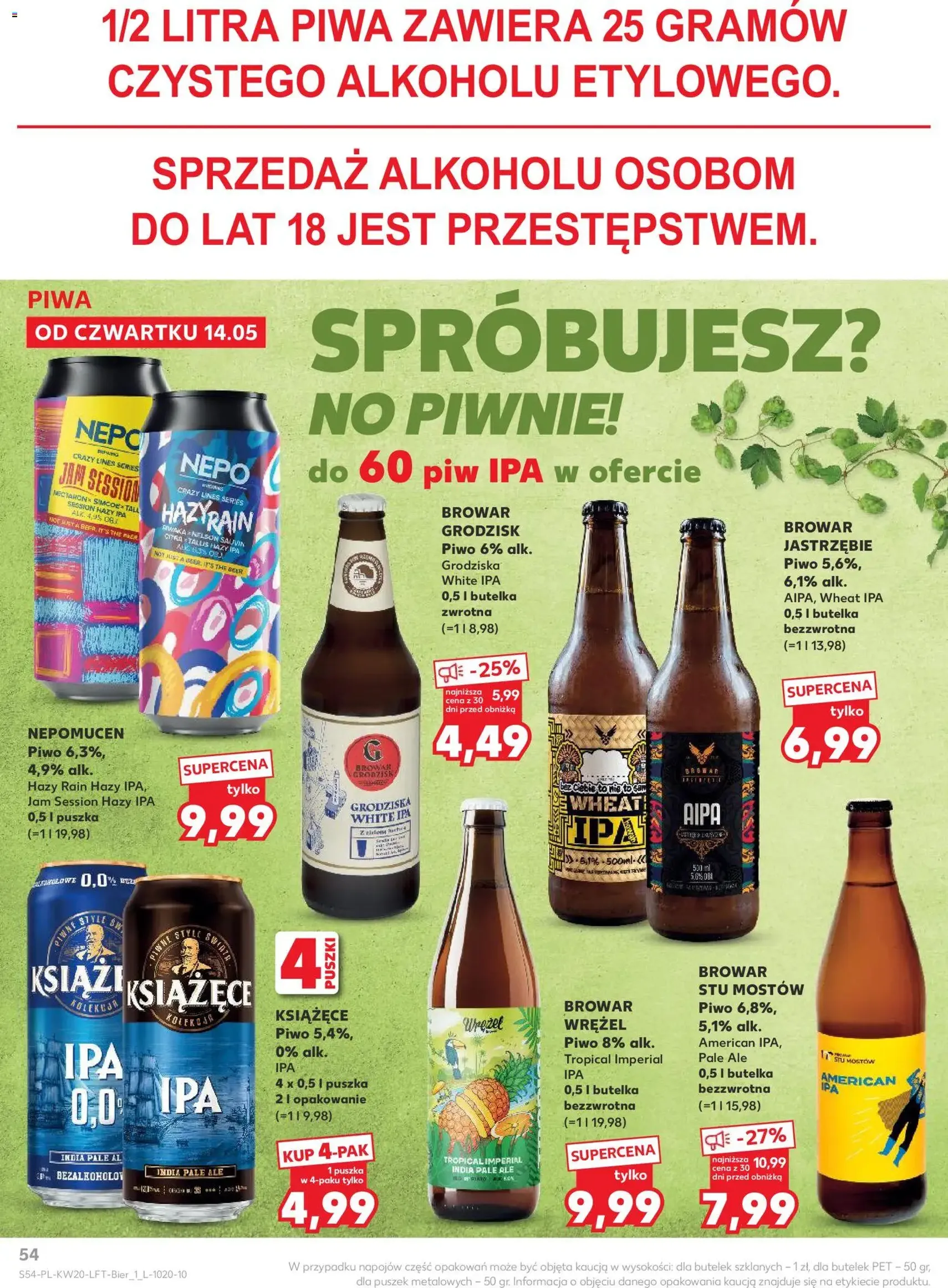 Kaufland gazetka - ważny gazetka od 14.05.2026 strona 54 z 70