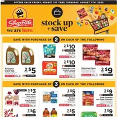 ShopRite Weekly Ad - Flyer preview valid from 07/31/2025
