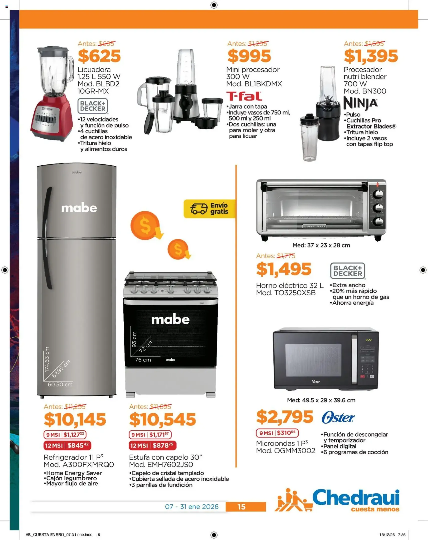 Chedraui folleto - folleto válido desde 07/01/2026 página 15 de 24