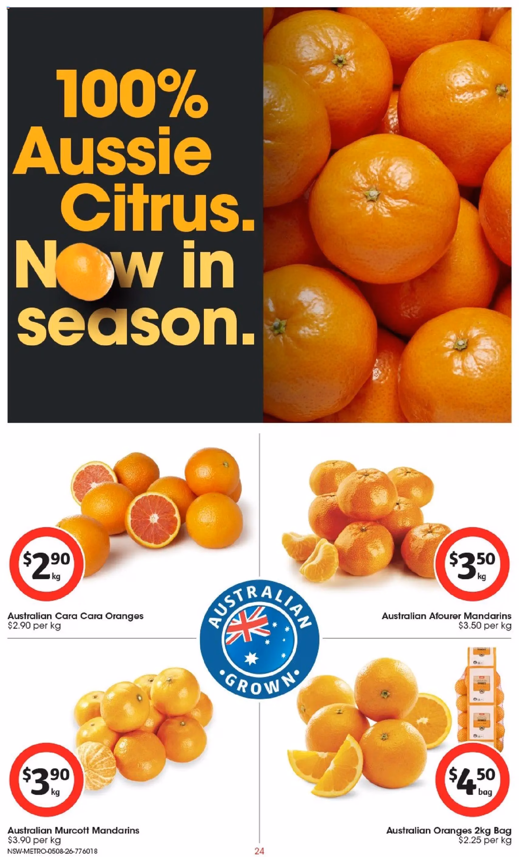 Coles catalogue - valid flyer from 04/08/2026, page 24 of 52