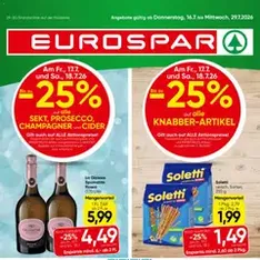 Eurospar Flugblatt - Prospekt Vorschau gültig ab 16.07.2026