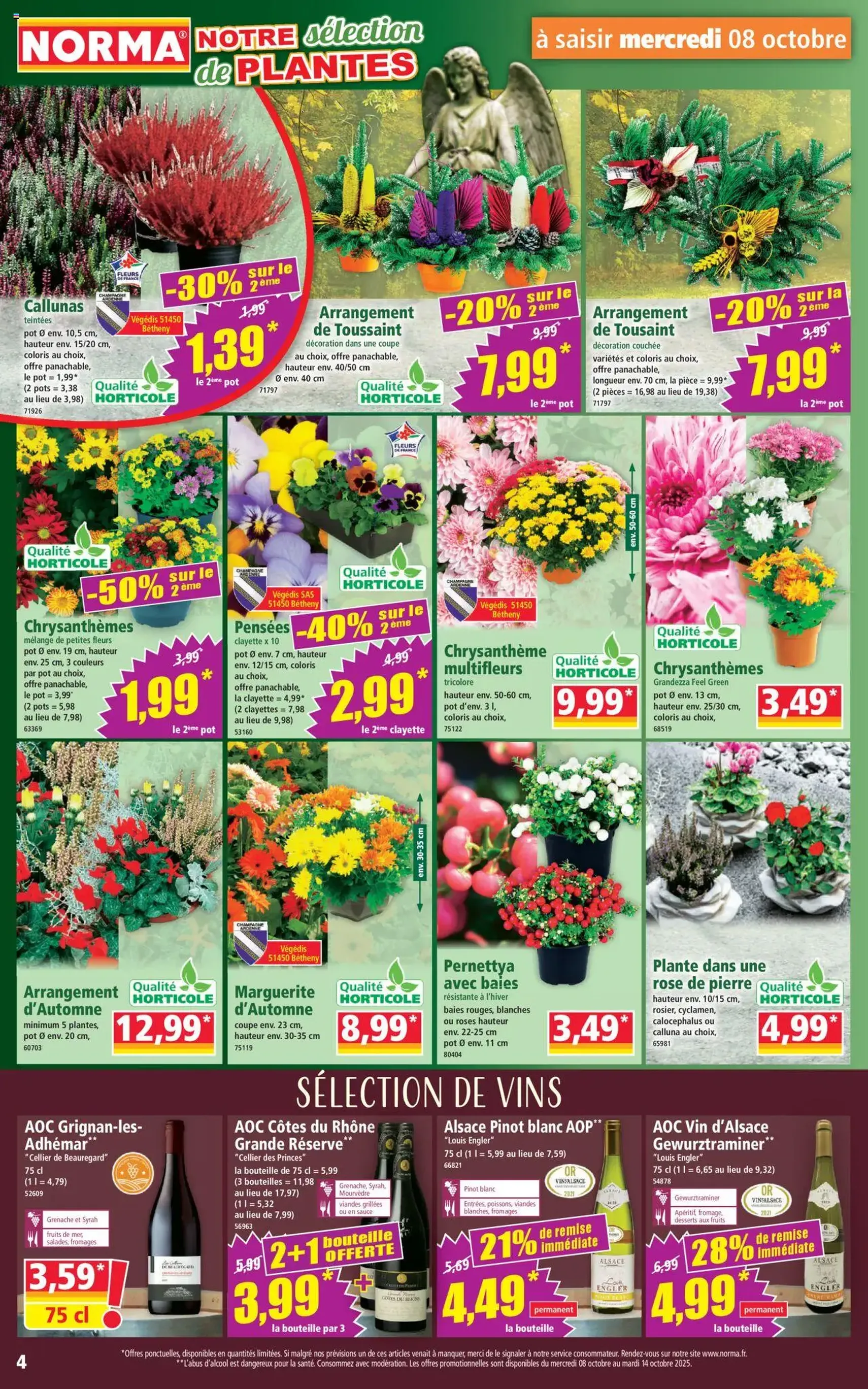 Norma catalogue - brochure valable à partir du 08/10/2025, page 4 sur 14