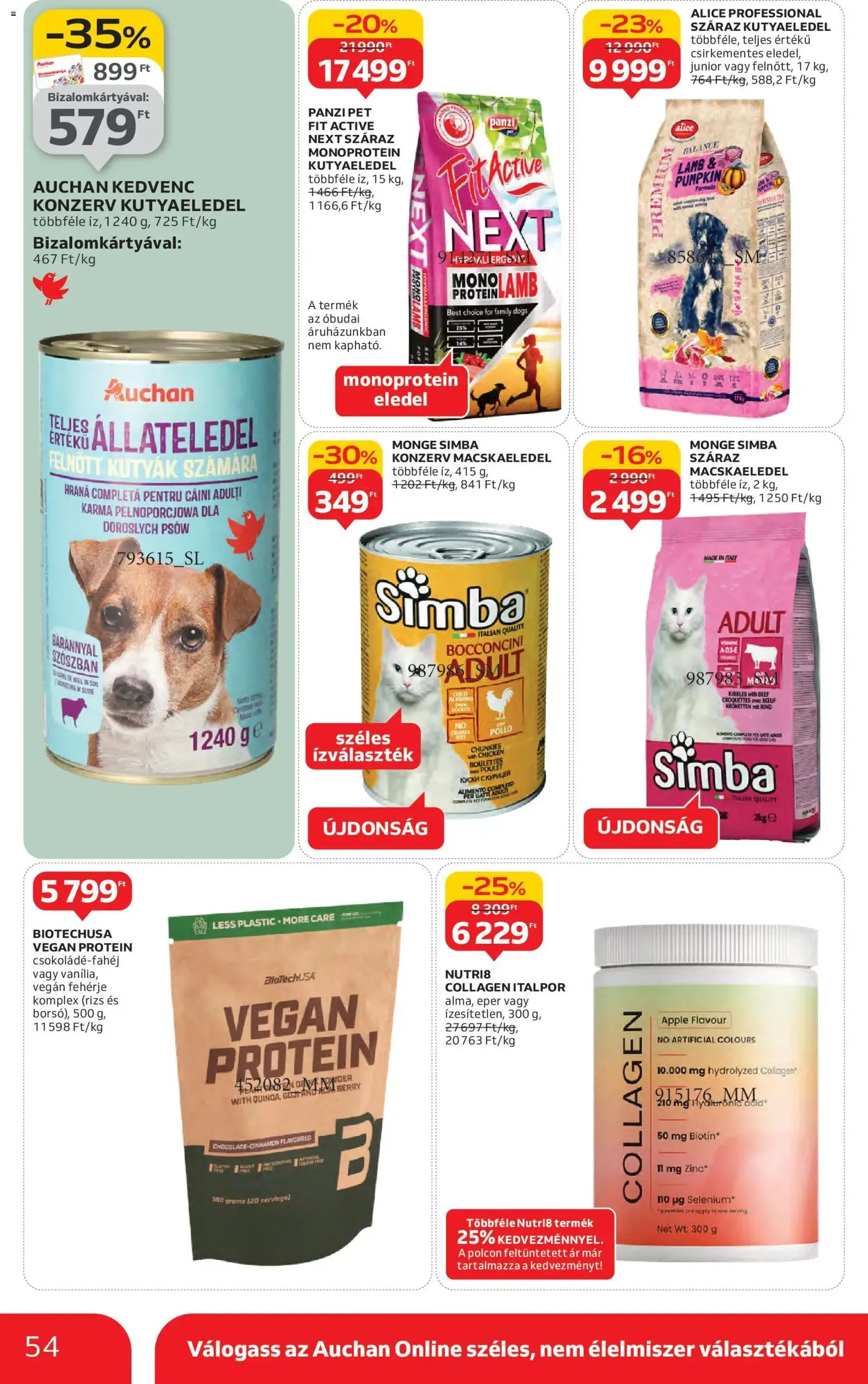 Auchan Akciós újság - 2025.11.06. érvényes szórólap 54 oldal 58 oldalból
