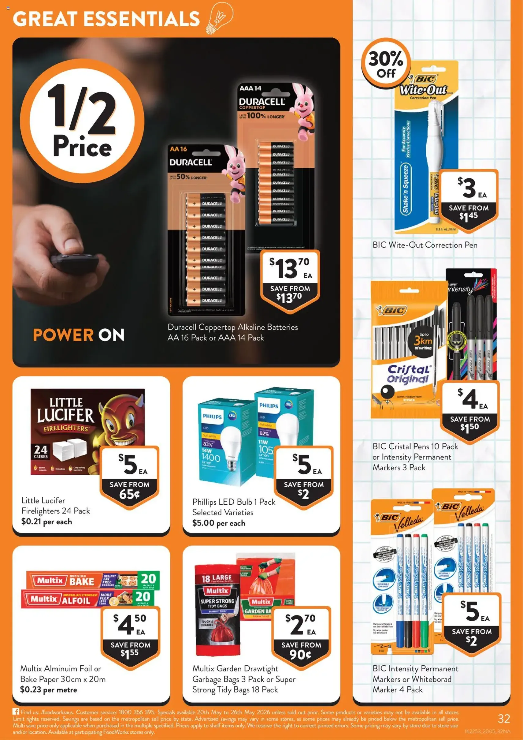 Foodworks catalogue - valid flyer from 20/05/2026, page 32 of 32