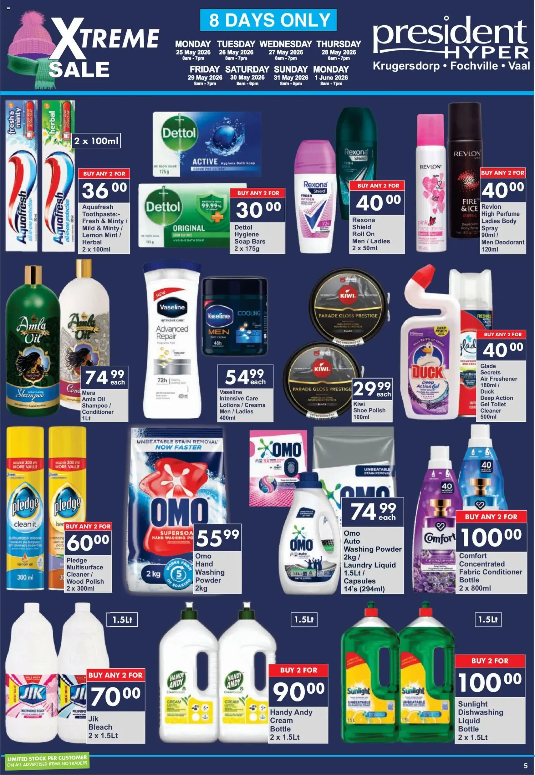 President Hyper Specials - valid flyer from 25/05/2026, page 5 of 6