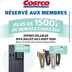 Costco catalogue - Prévisualisation du catalogue valable à partir du 06/07/2026