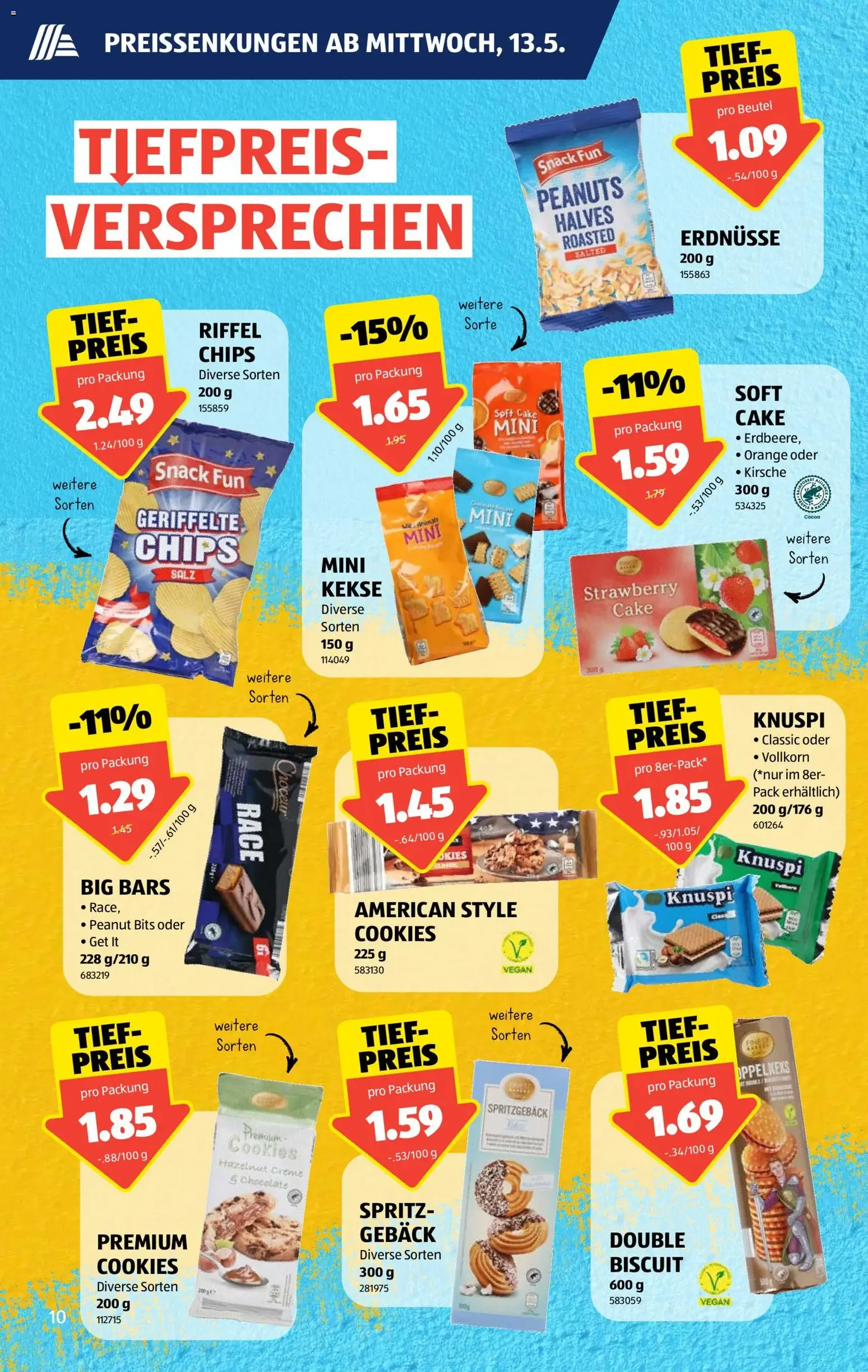 Aldi aktionen - Gültiger Prospekt ab 13.05.2026, Seite 10 von insgesamt 37