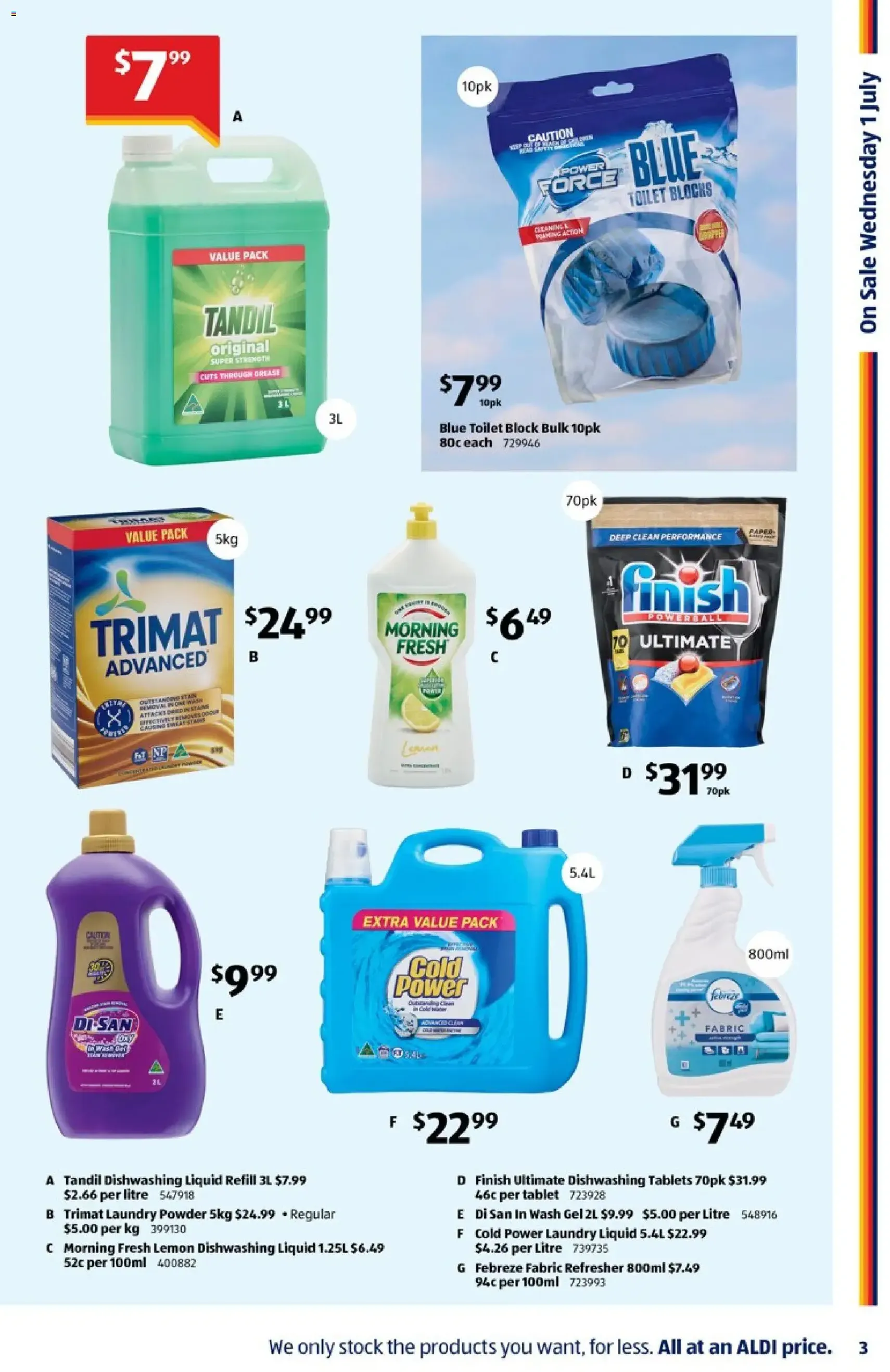 Aldi catalogue Special Buys - valid flyer from 01/07/2026, page 3 of 20