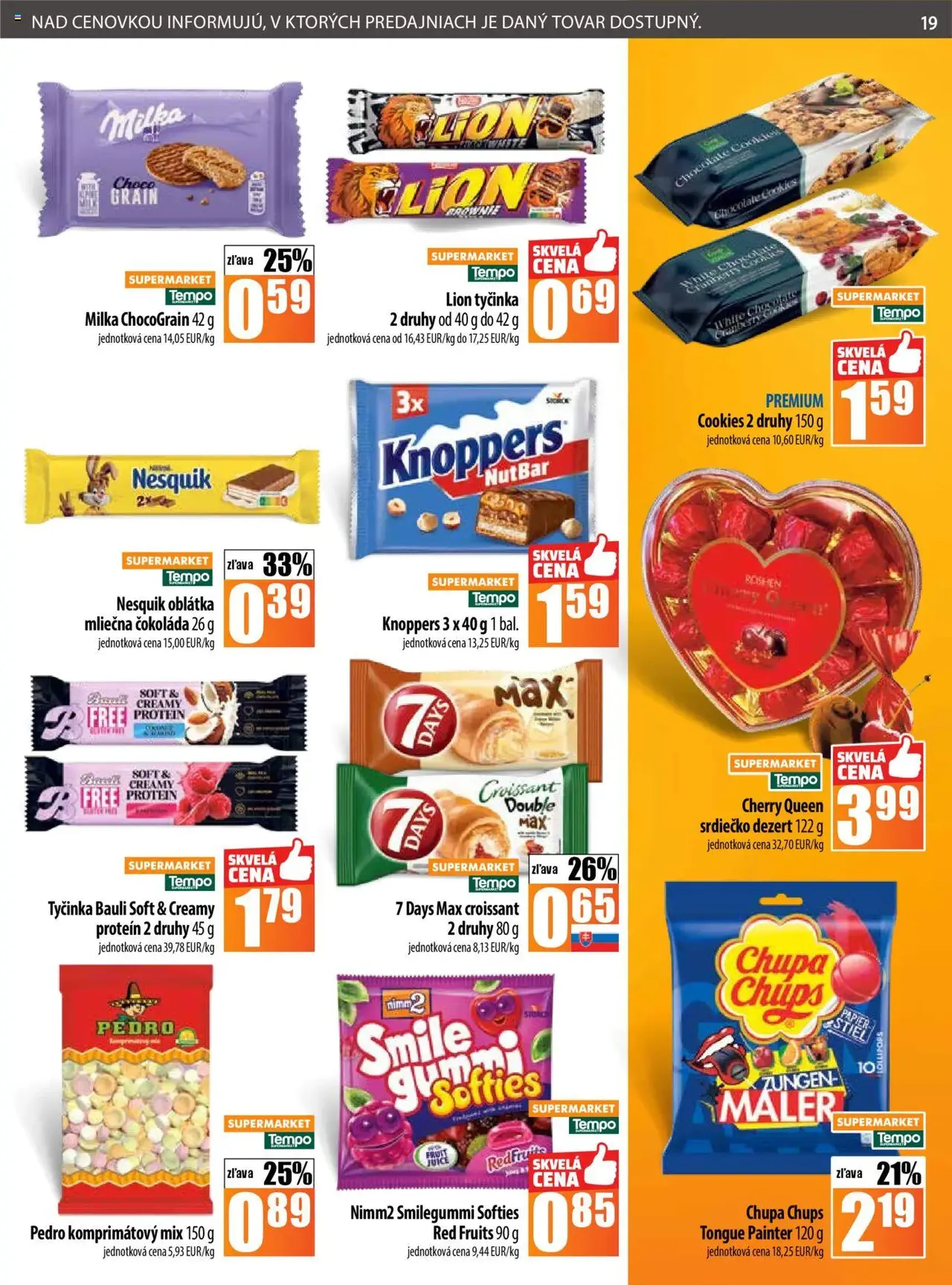 COOP Jednota leták - platný leták od 07.08.2025 strana 19 z 28 COOP Jednota leták - platný leták od 07.08.2025 strana 19 z 28