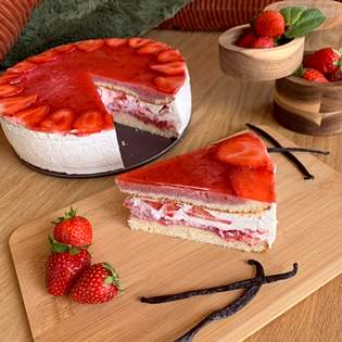 Recipe preview Refreshing Strawberry Cake