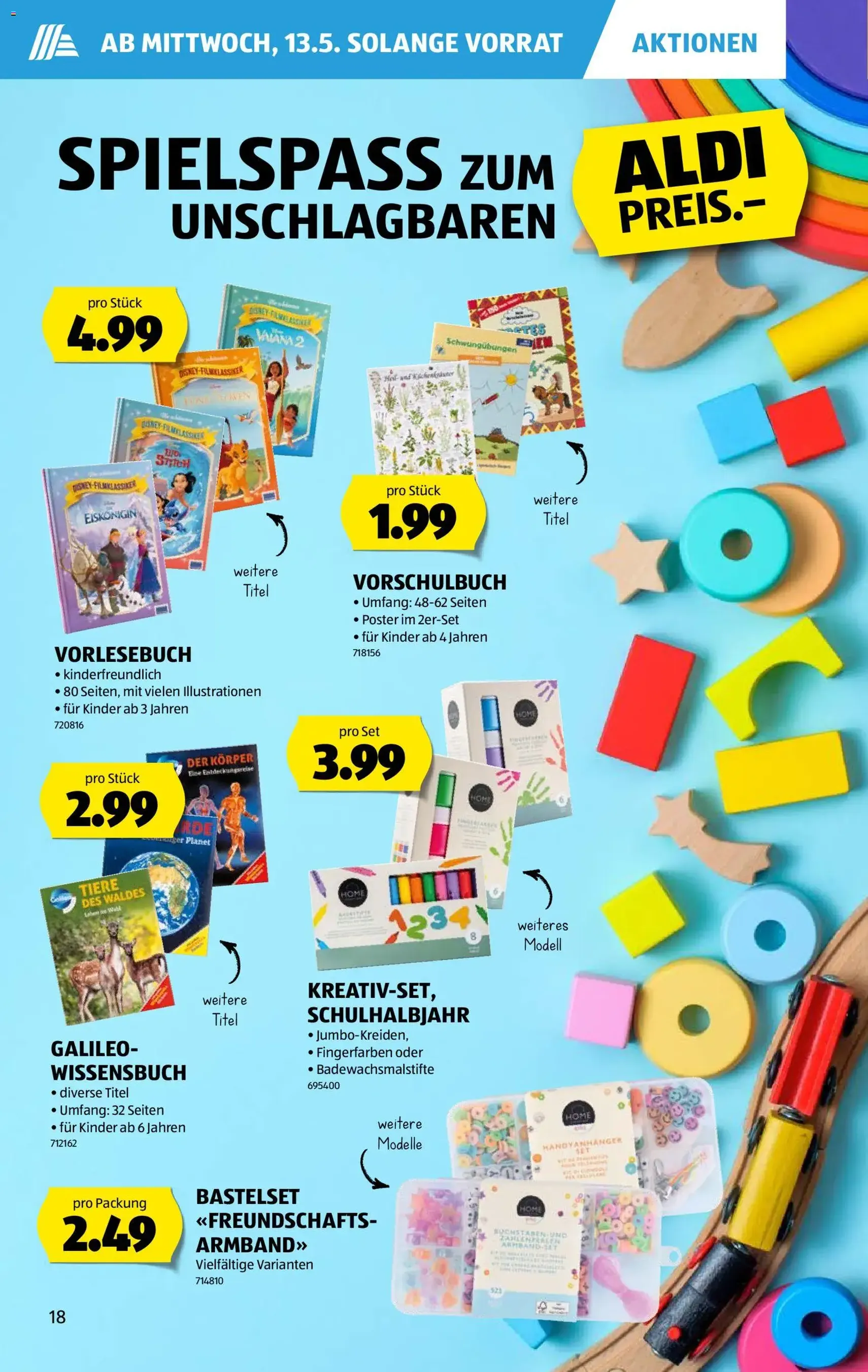 Aldi aktionen - Gültiger Prospekt ab 13.05.2026, Seite 18 von insgesamt 37