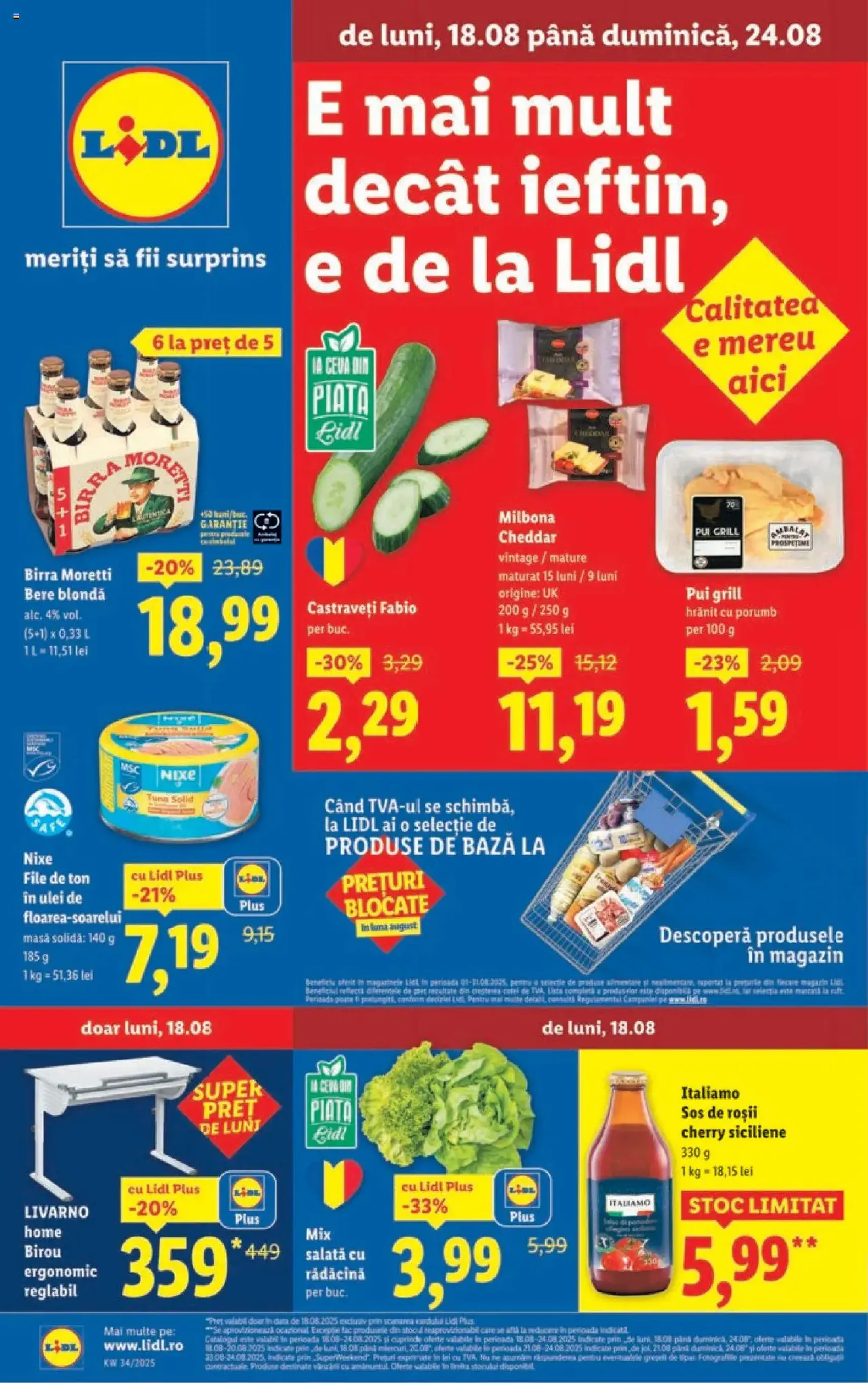 Catalog Lidl - cataloage valabile începând cu 18.08.2025 pagina 1 din 40