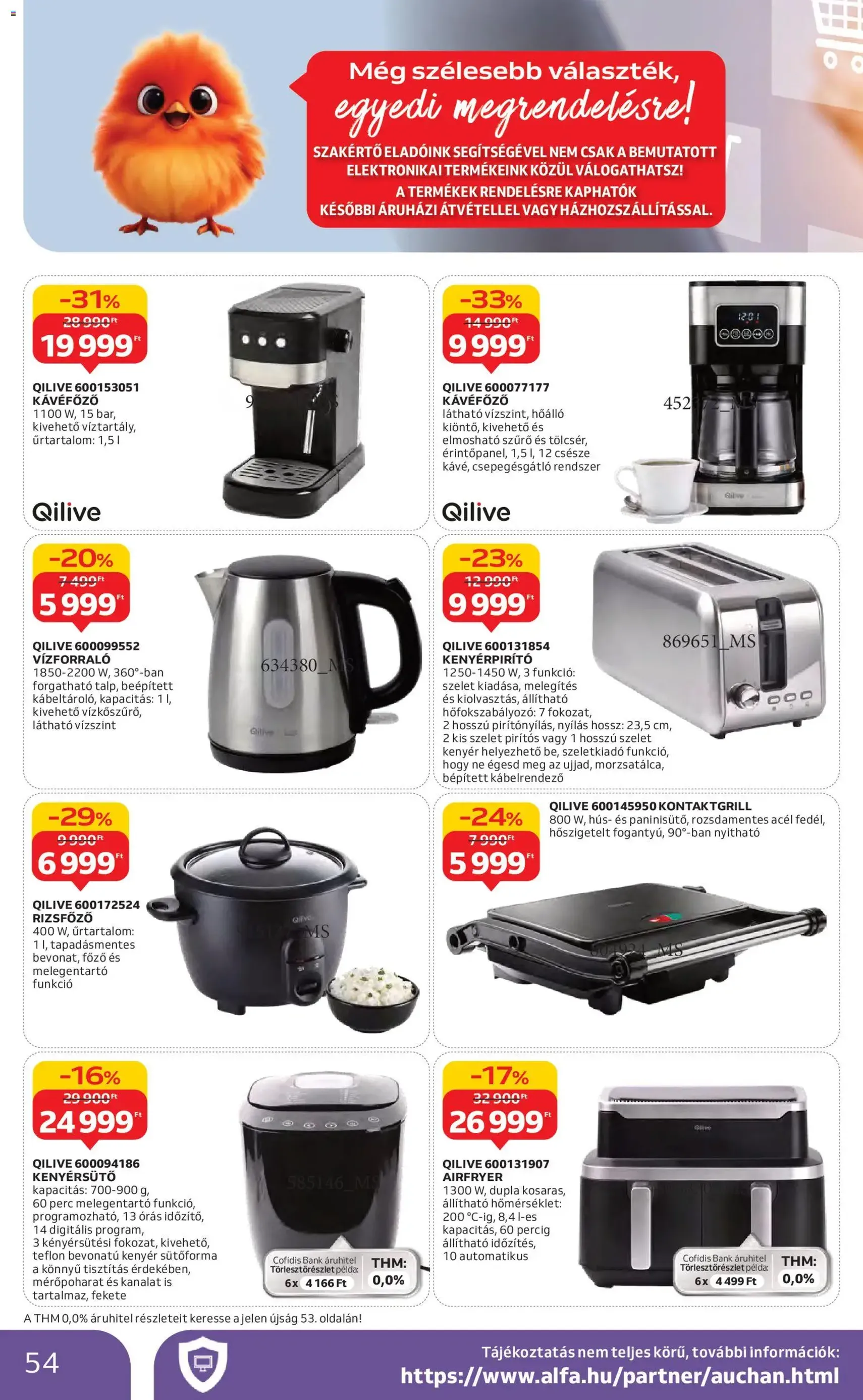 Auchan Akciós újság - 2025.10.30. érvényes szórólap 54 oldal 58 oldalból Auchan Akciós újság - 2025.10.30. érvényes szórólap 54 oldal 58 oldalból