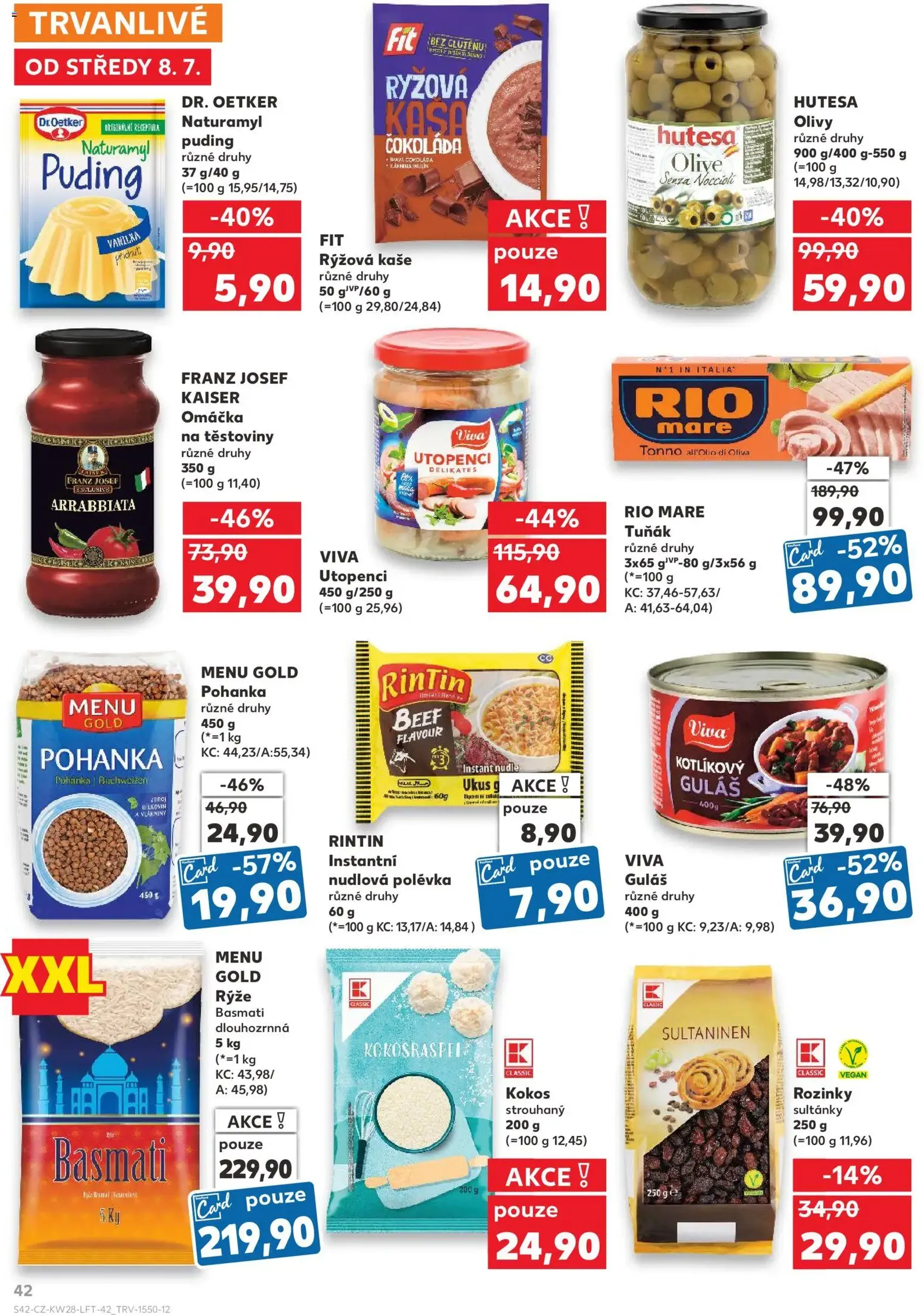 Kaufland leták - platný leták od 08.07.2026 strana 42 z 54