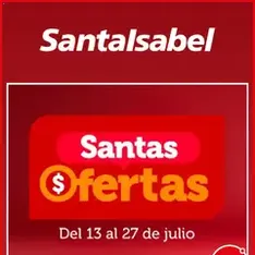 Vista previa del folleto Santa Isabel Ofertas válido desde 12.07.2026