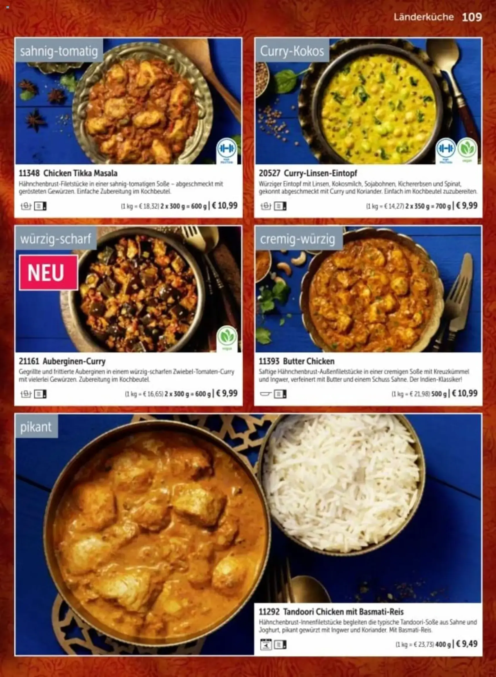 Bofrost Katalog - Gültiger Prospekt ab 06.03.2026, Seite 109 von insgesamt 150