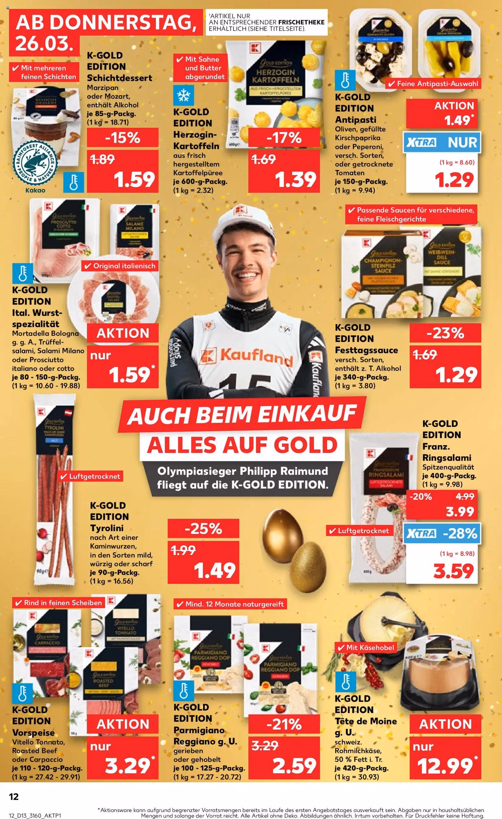 Kaufland Prospekt - Gültiger Prospekt ab 26.03.2026, Seite 12 von insgesamt 68