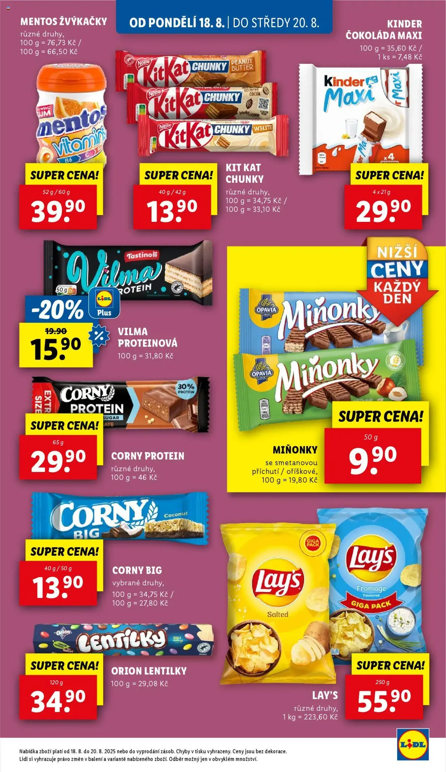 Lidl leták - platný leták od 18.08.2025 strana 29 z 53 Lidl leták - platný leták od 18.08.2025 strana 29 z 53