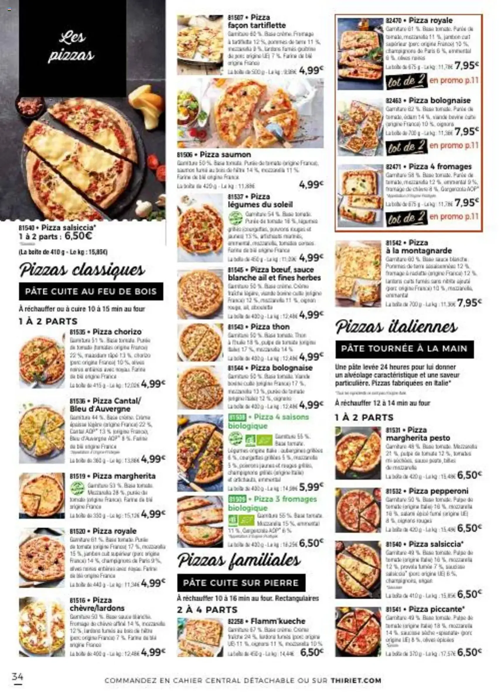 Thiriet catalogue livraison à domicile - brochure valable à partir du 11/07/2025, page 34 sur 80 Thiriet catalogue livraison à domicile - brochure valable à partir du 11/07/2025, page 34 sur 80