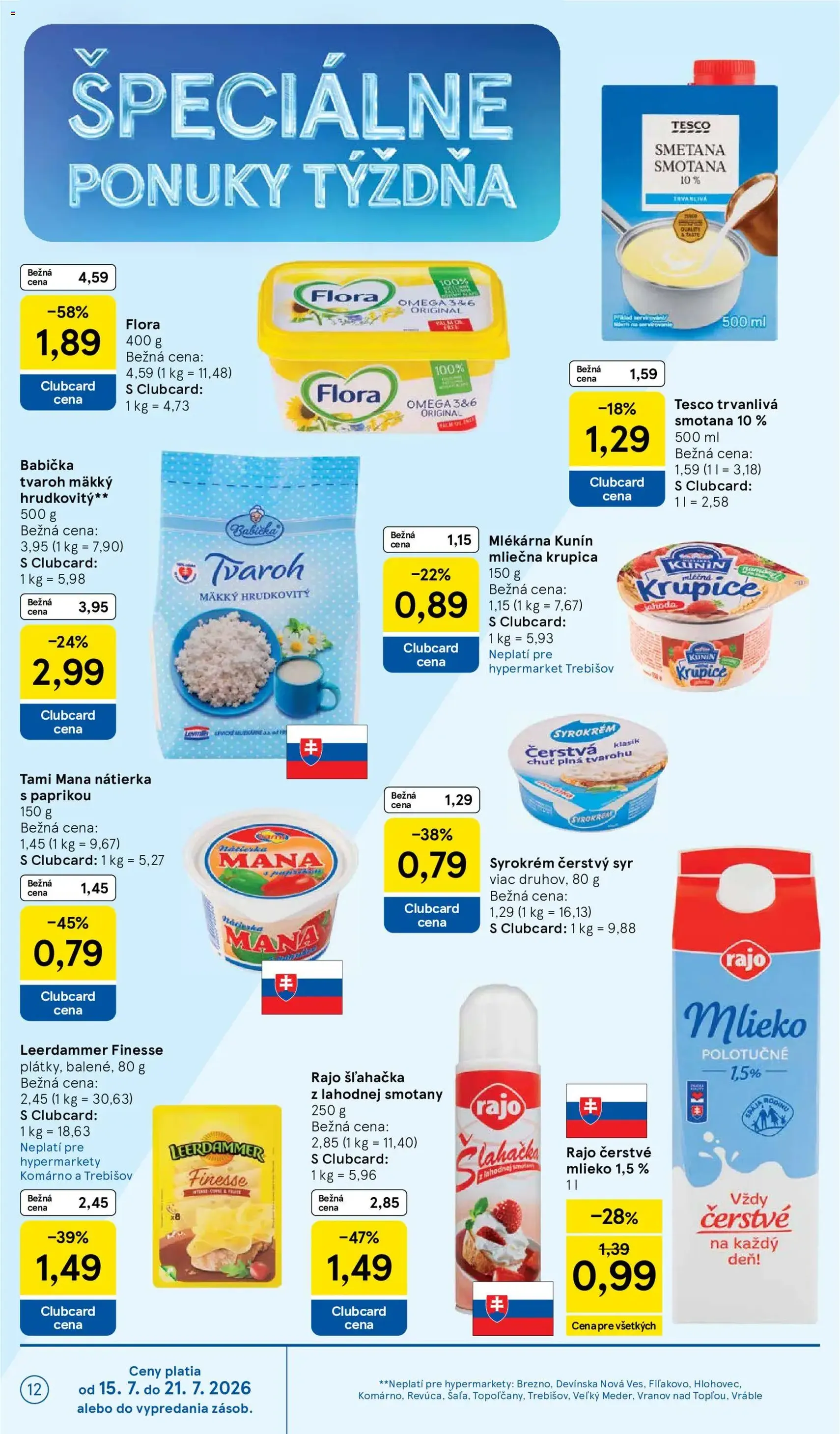 Tesco Hypermarket - leták - platný leták od 15.07.2026 strana 12 z 52