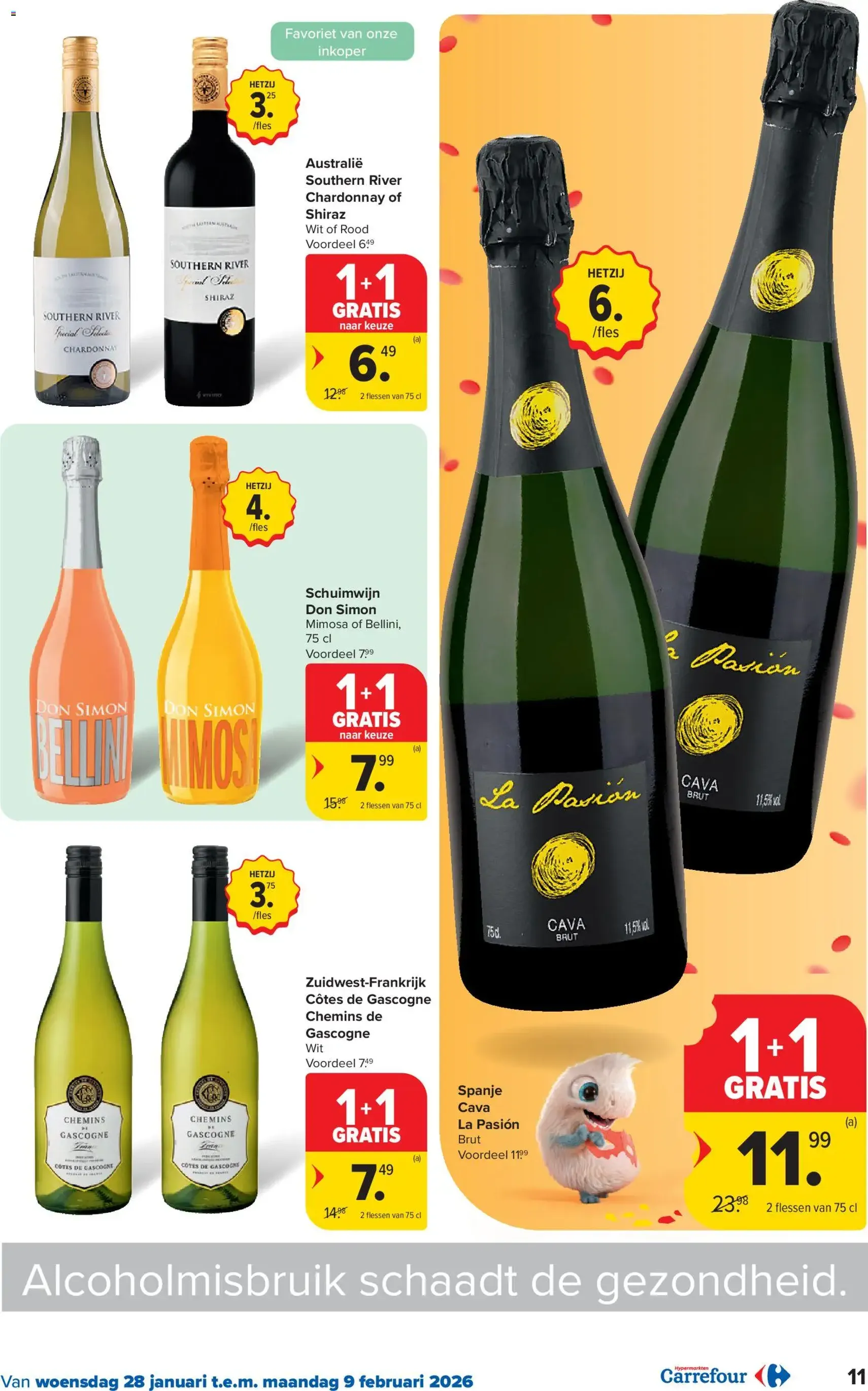 Carrefour folder week 5 - geldige folder vanaf 28/01/2026 pagina 11 van 63