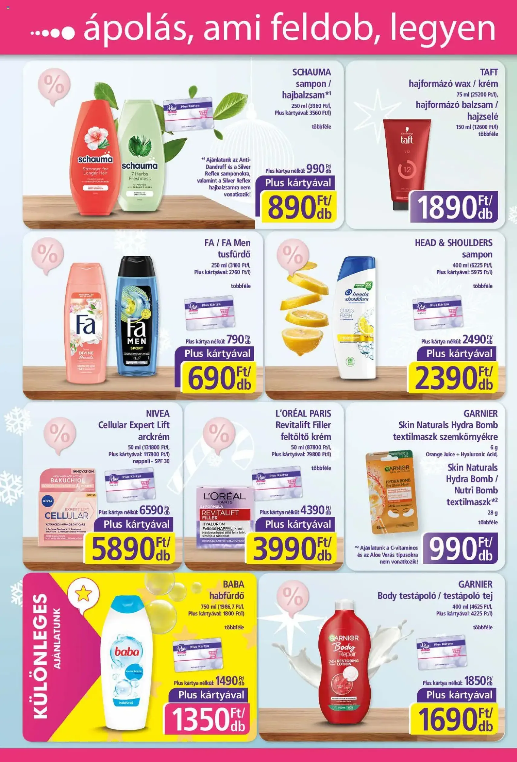 Plus Market Akciós újság - 2025.12.18. érvényes szórólap 4 oldal 12 oldalból