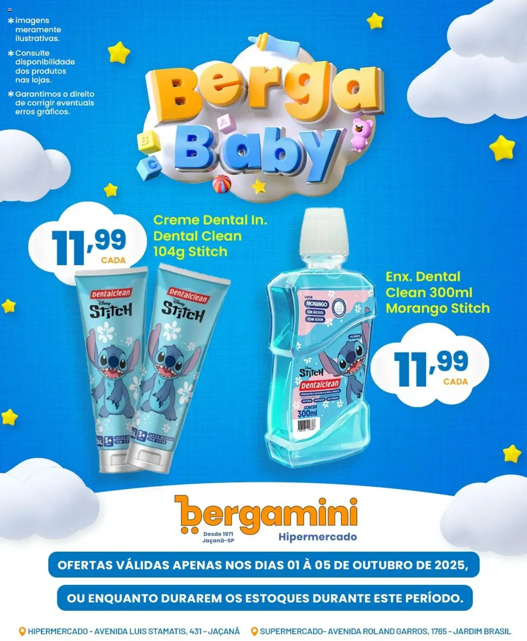 Supermercado Bergamini - Ofertas Berga Baby - folheto válido a partir de 01/10/2025 página 5 de 7
