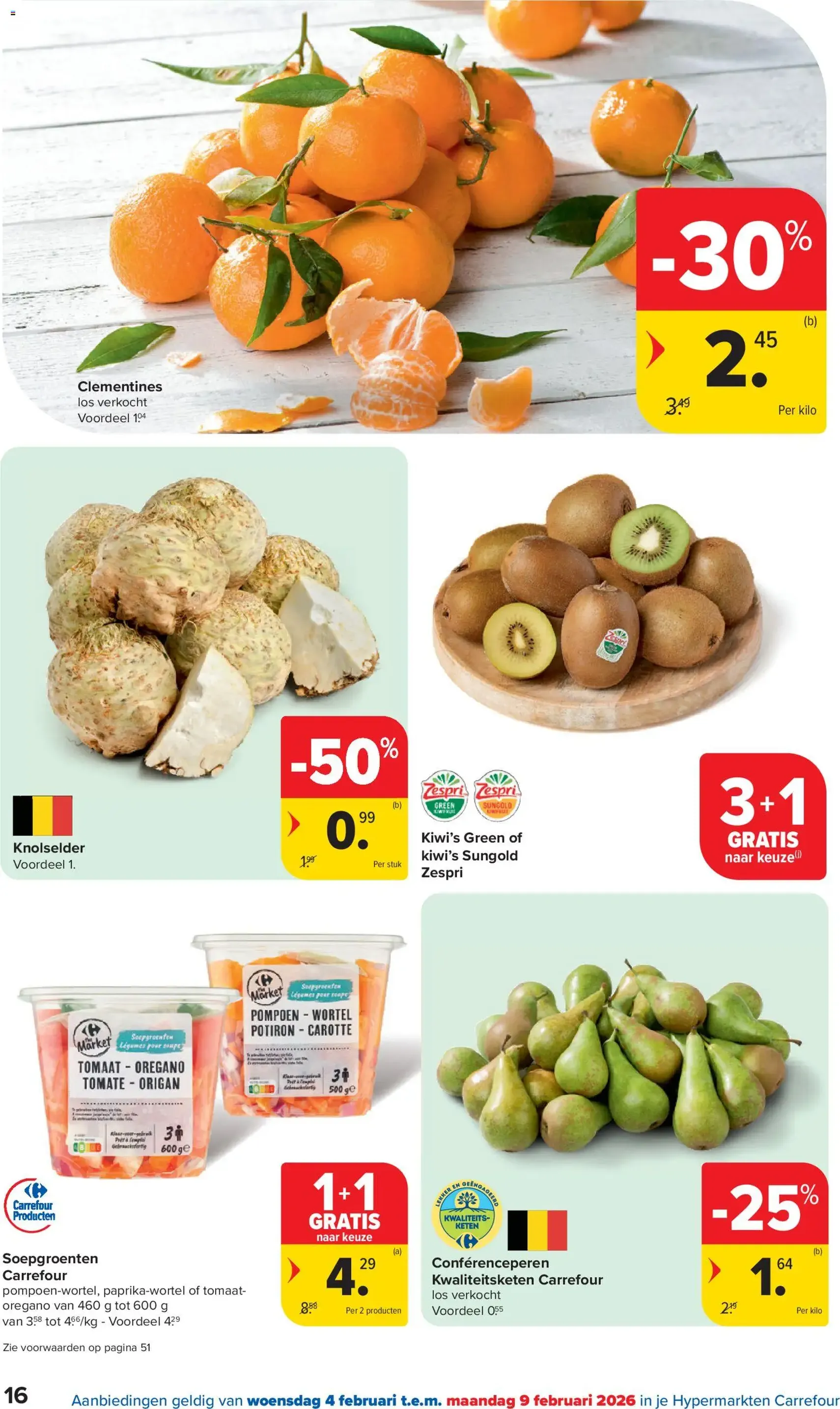 Carrefour folder week 6 - geldige folder vanaf 04/02/2026 pagina 16 van 52