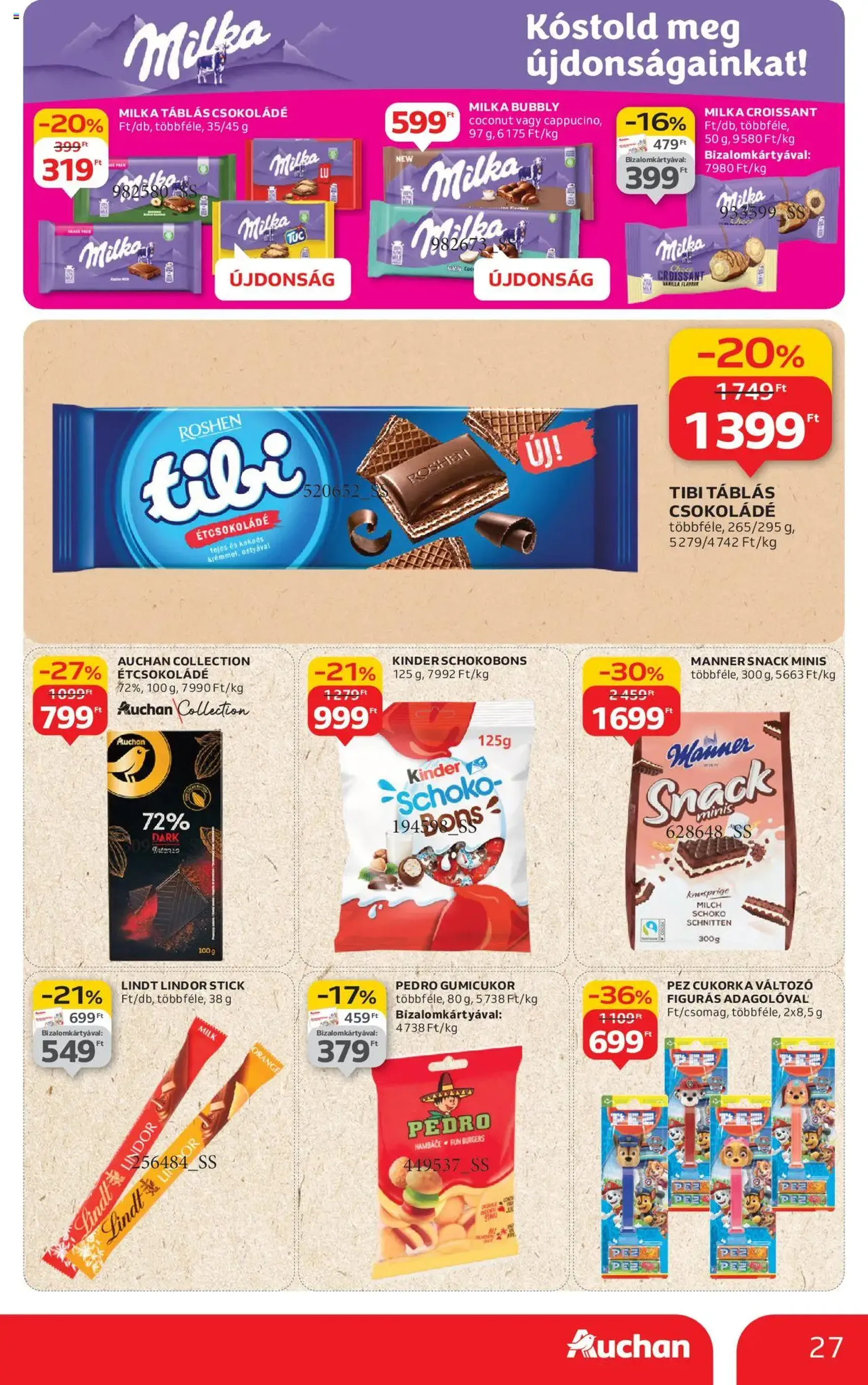 Auchan Akciós újság - 2025.08.28. érvényes szórólap 27 oldal 46 oldalból