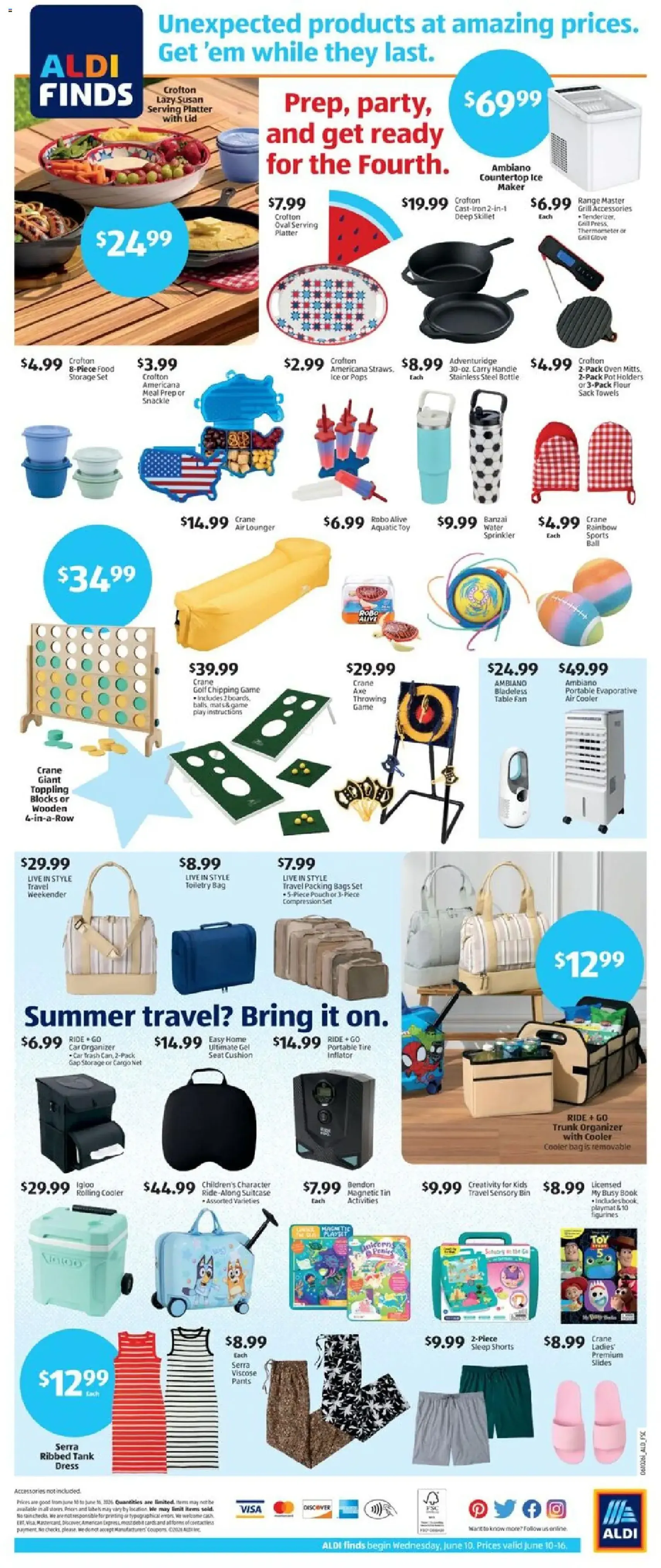 Aldi Weekly Ad - valid flyer from 06/10/2026, page 2 of 2