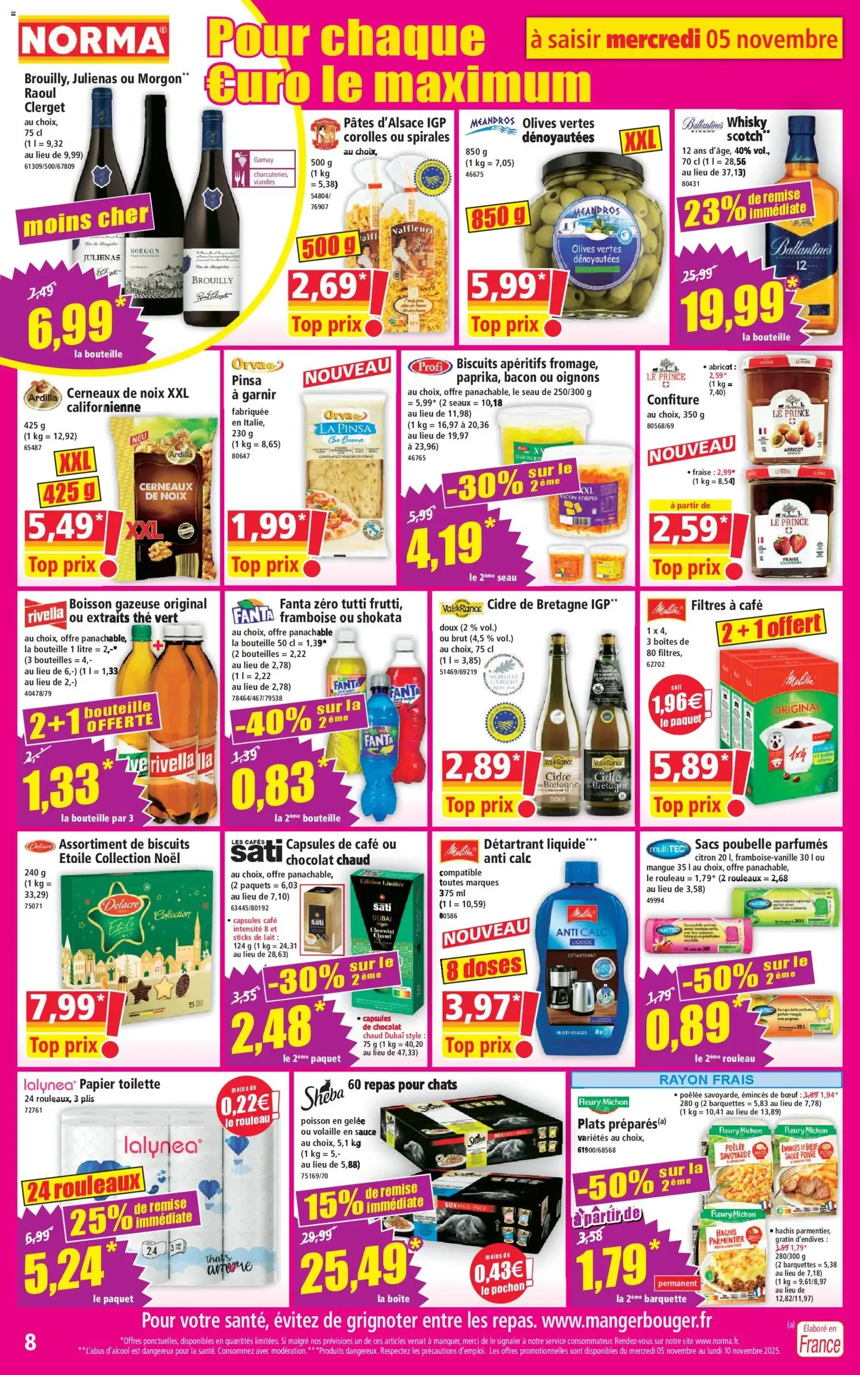 Norma catalogue - brochure valable à partir du 05/11/2025, page 8 sur 12