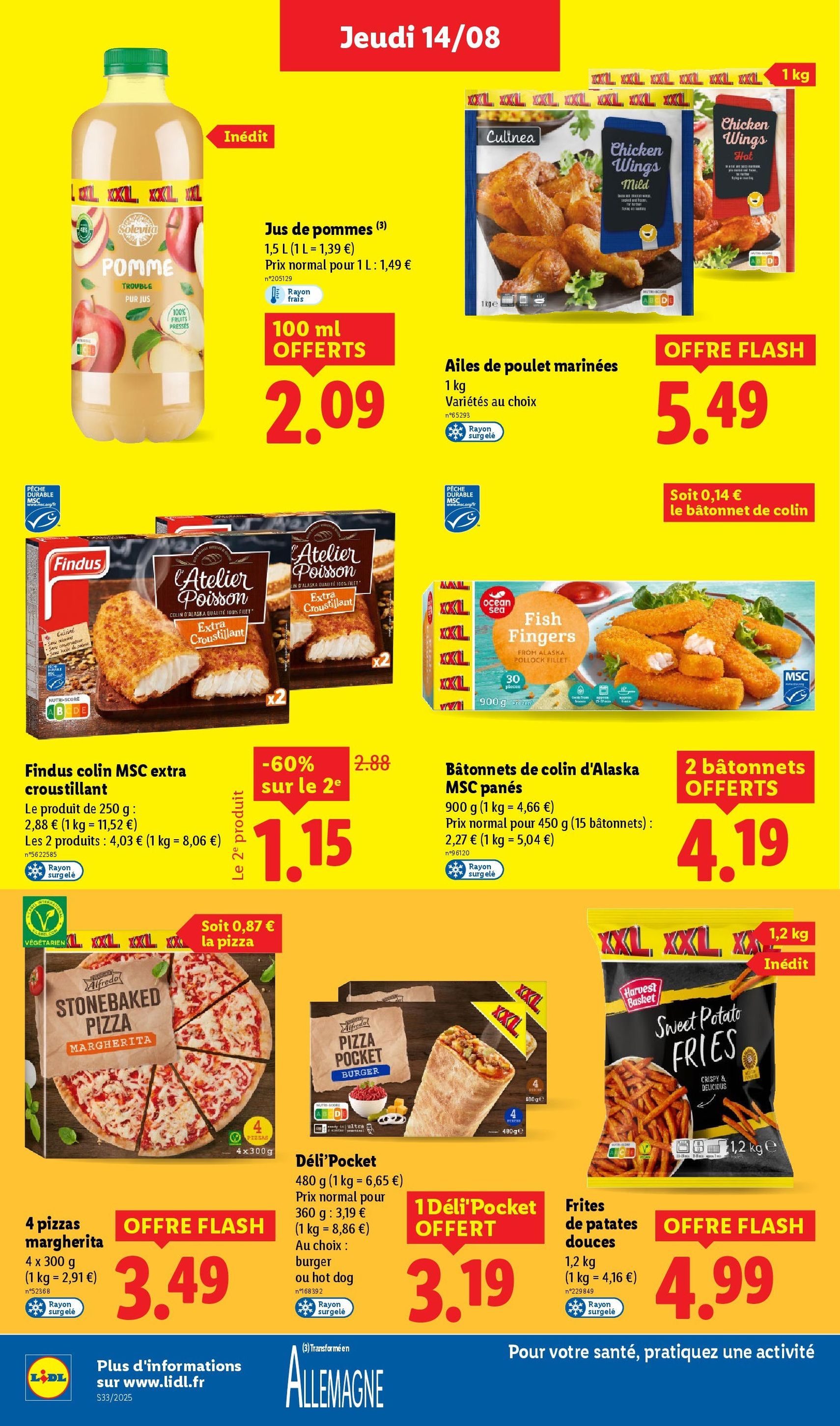 LIDL catalogue semaine 32 - brochure valable à partir du 14/08/2025, page 18 sur 72