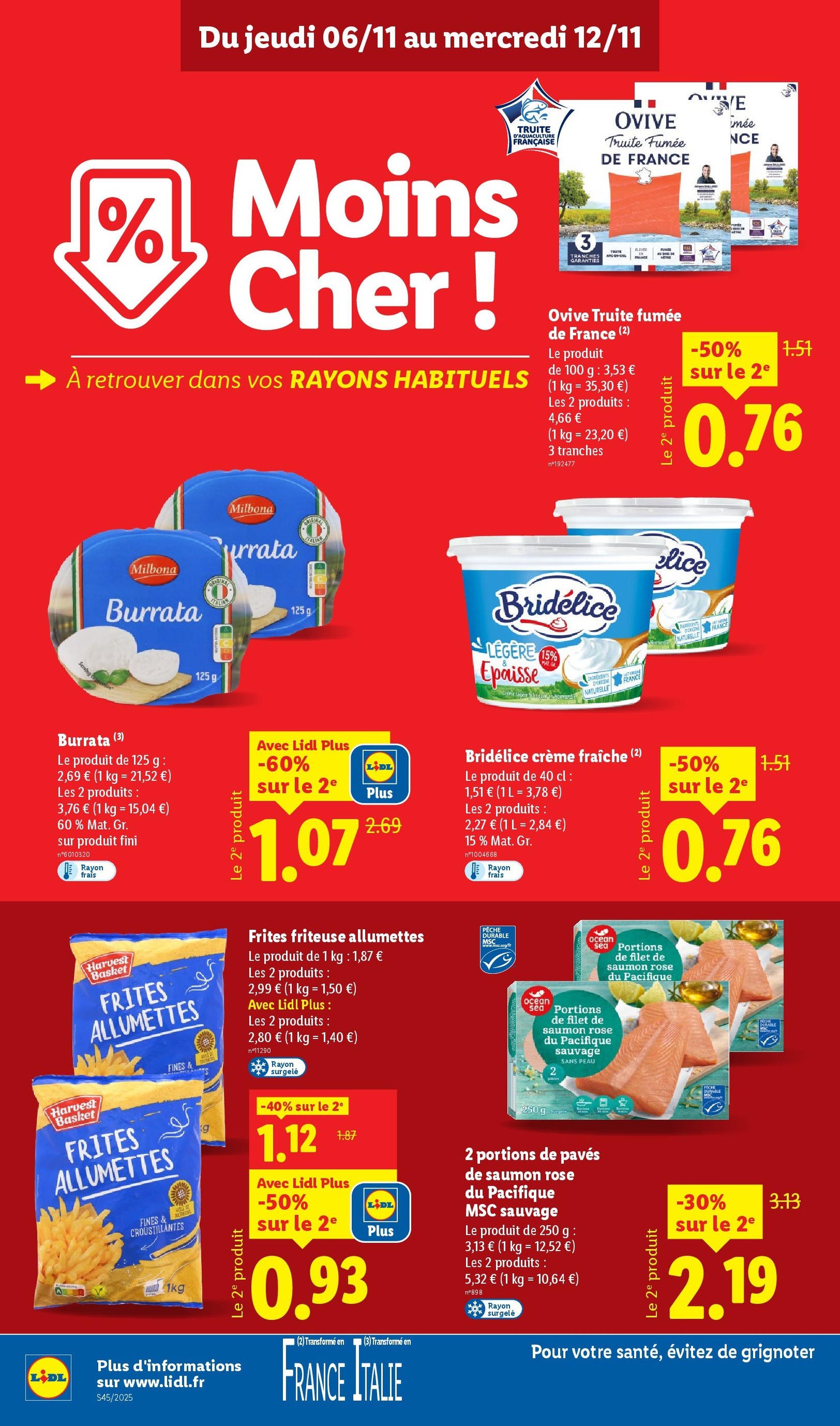 LIDL catalogue semaine 45 - brochure valable à partir du 06/11/2025, page 12 sur 95