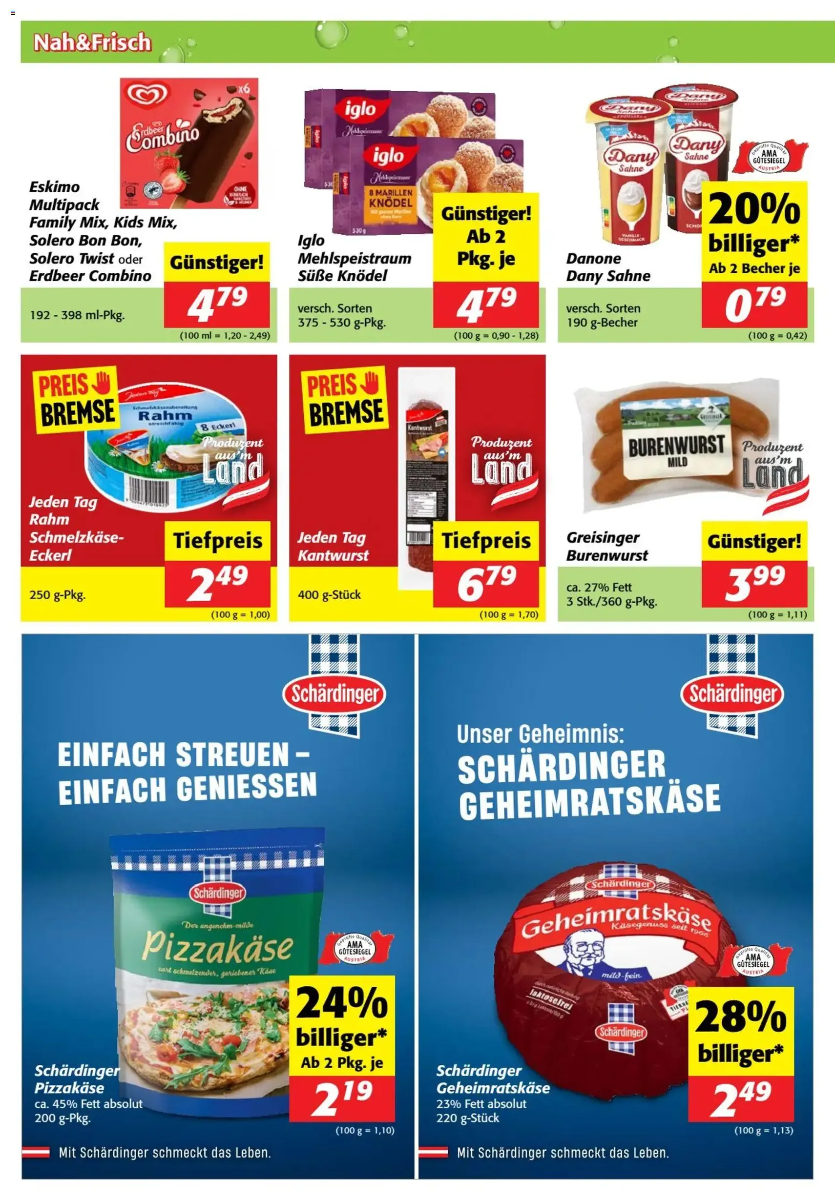 Nah und Frisch Flugblatt - Gültiger Prospekt ab 16.09.2026, Seite 2 von insgesamt 8