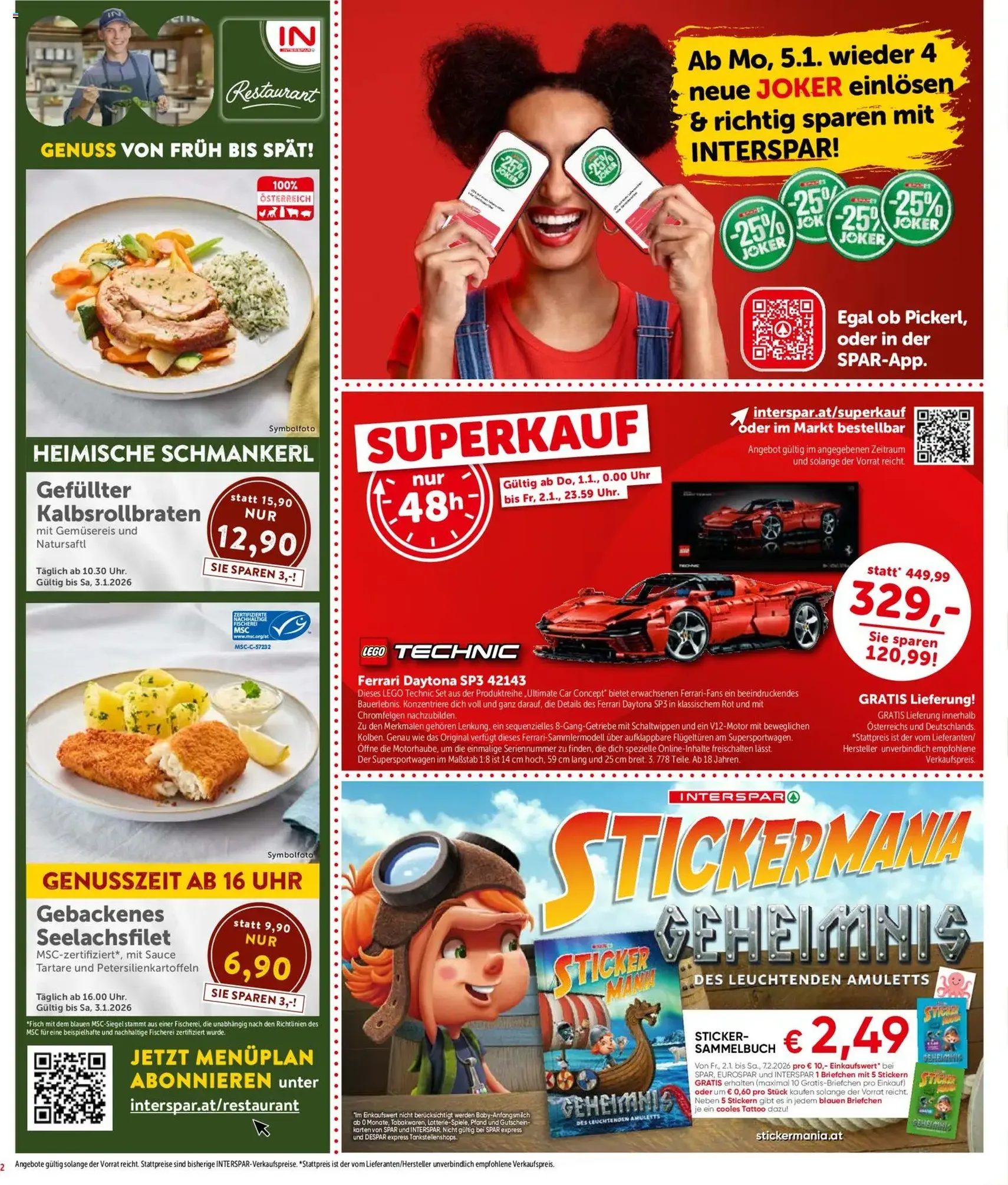 Interspar Flugblatt - Gültiger Prospekt ab 02.01.2026, Seite 2 von insgesamt 24