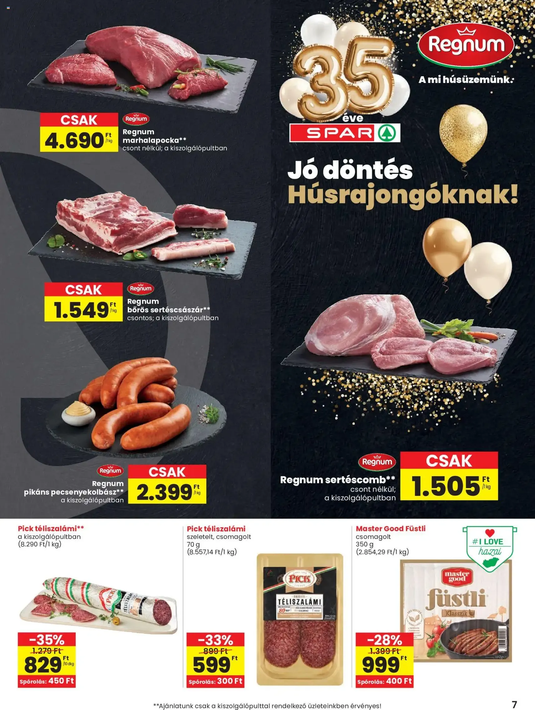 Spar akciós újság - 2026.06.04. érvényes szórólap 7 oldal 20 oldalból