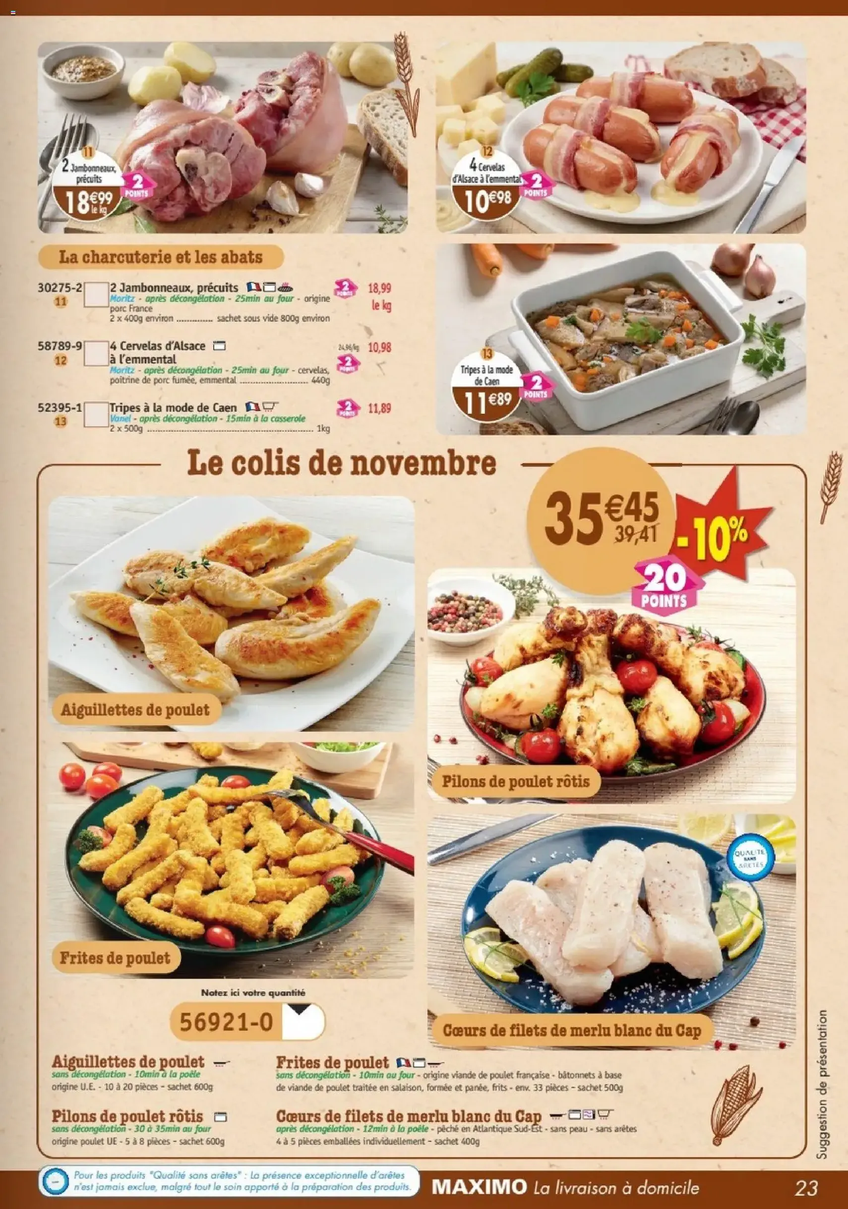 Maximo catalogue - brochure valable à partir du 26/10/2026, page 23 sur 72