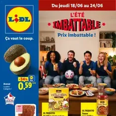 LIDL catalogue - Prévisualisation du catalogue valable à partir du 18/06/2026